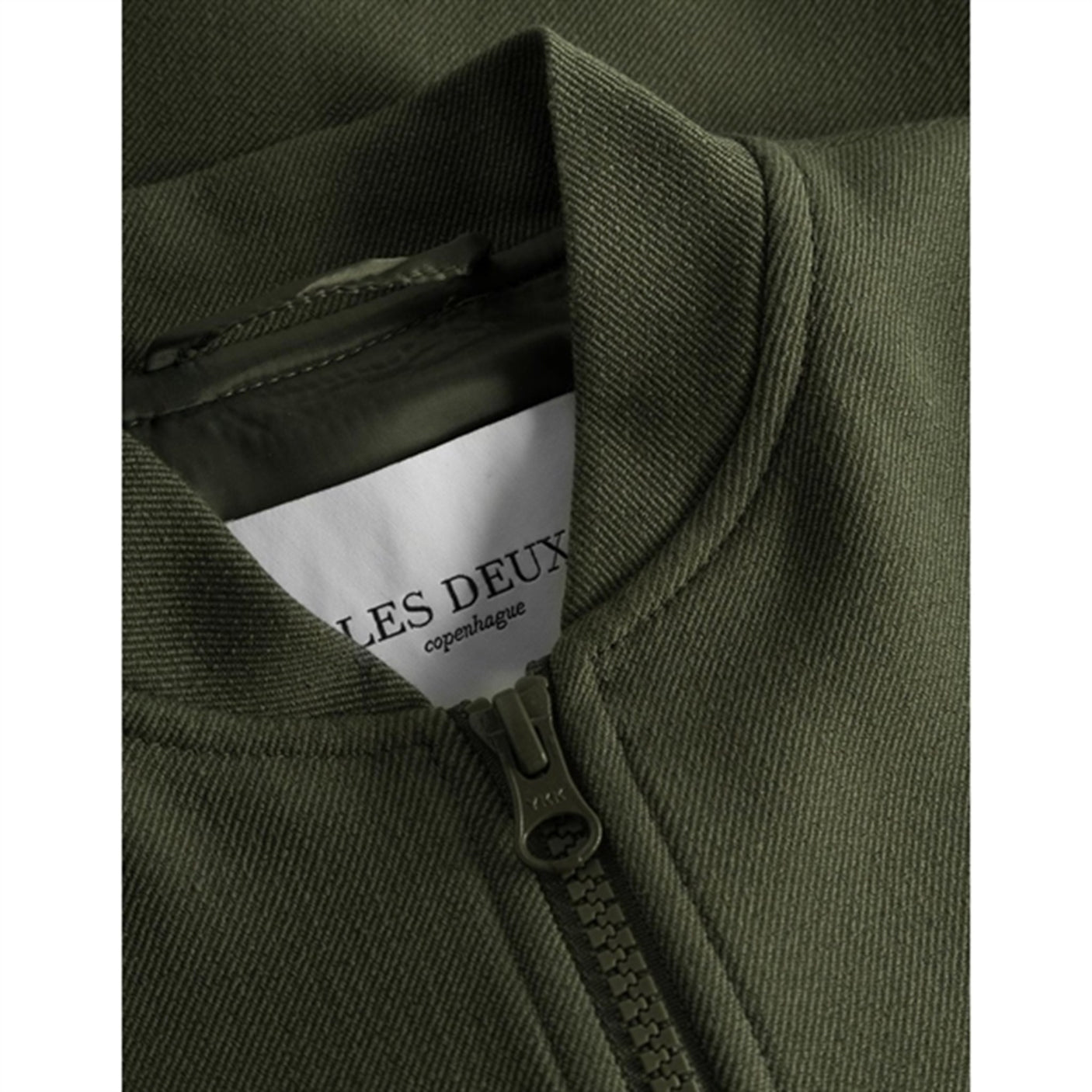 Les Deux Kids Olive Night Melange Como Bomber Jacket 2.0