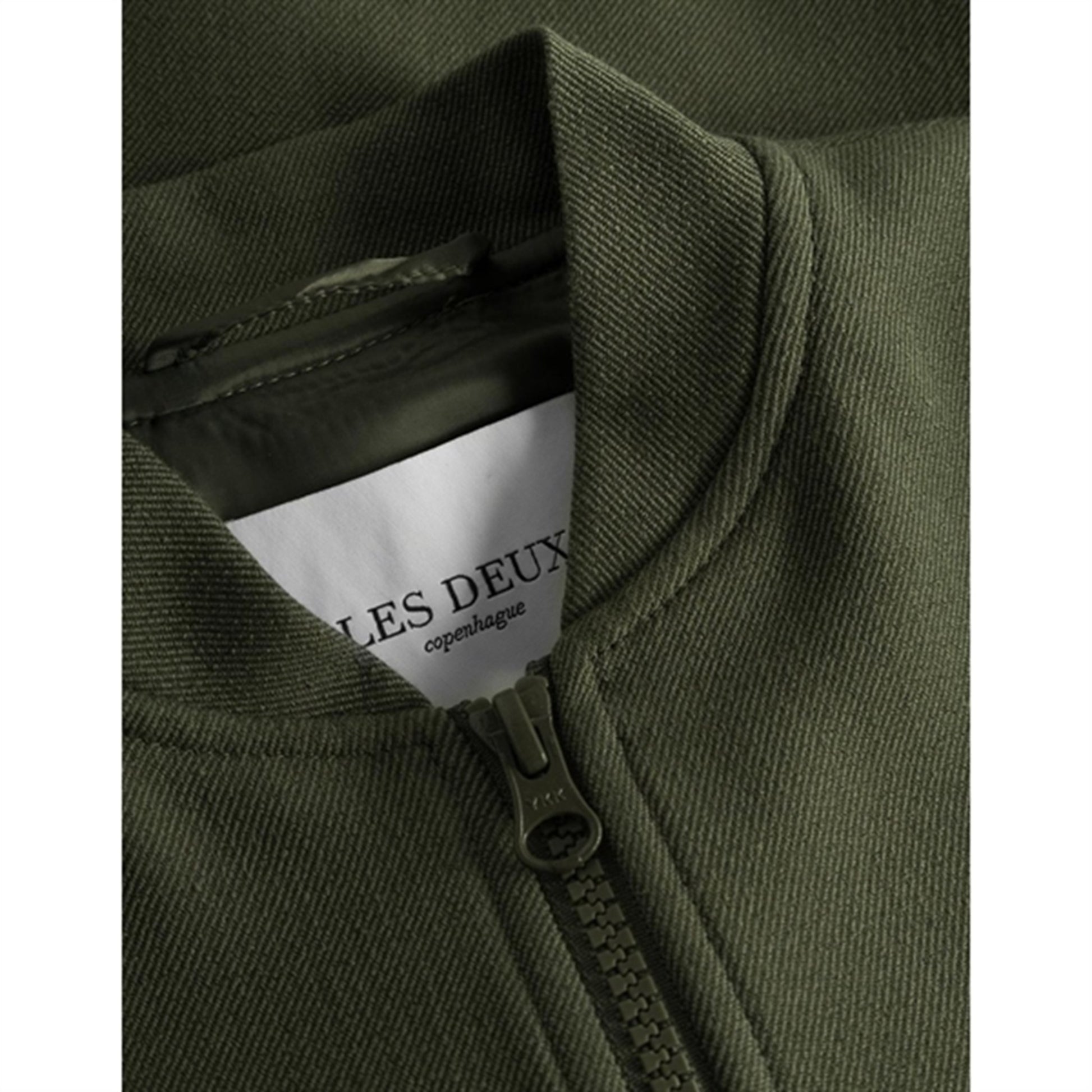 Les Deux Kids Olive Night Melange Como Bomber Jacket 2.0