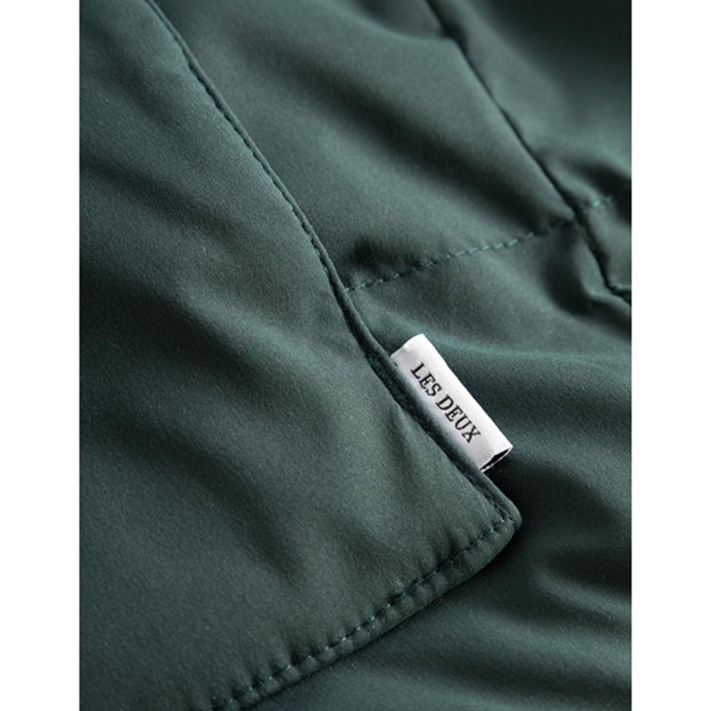 Les Deux Kids Pine Green Maddox Puffer Vest