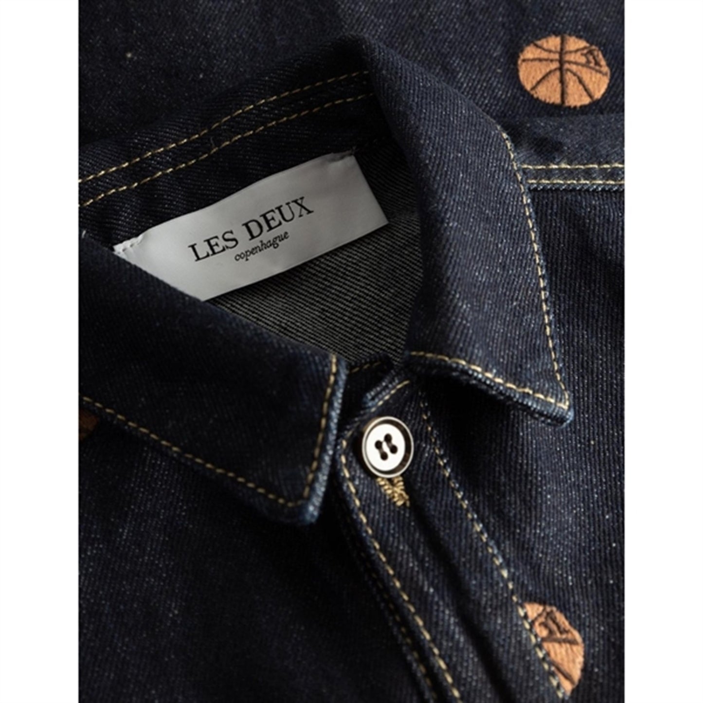 Les Deux Kids Raw Denim Layton AOE Overshirt