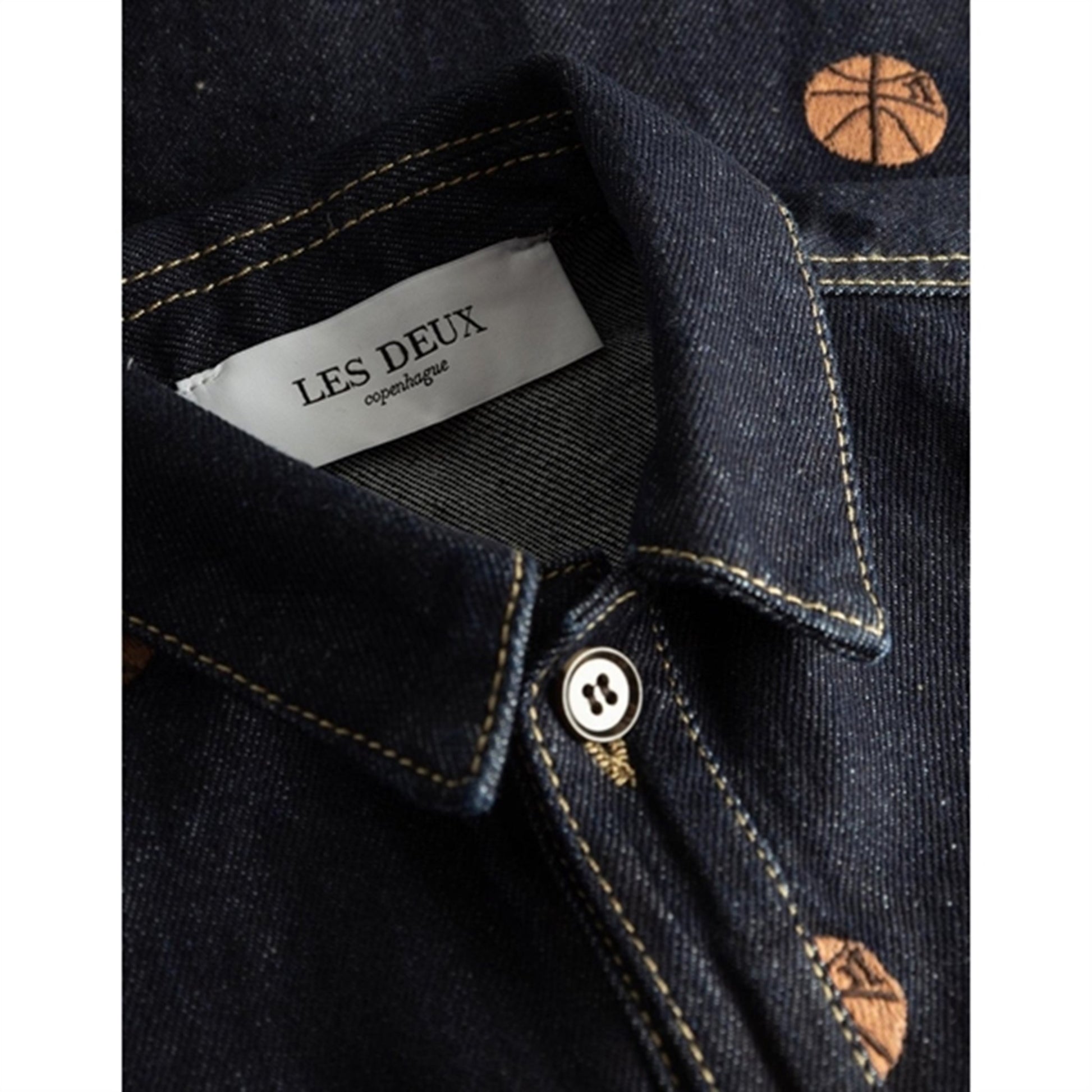 Les Deux Kids Raw Denim Layton AOE Overshirt