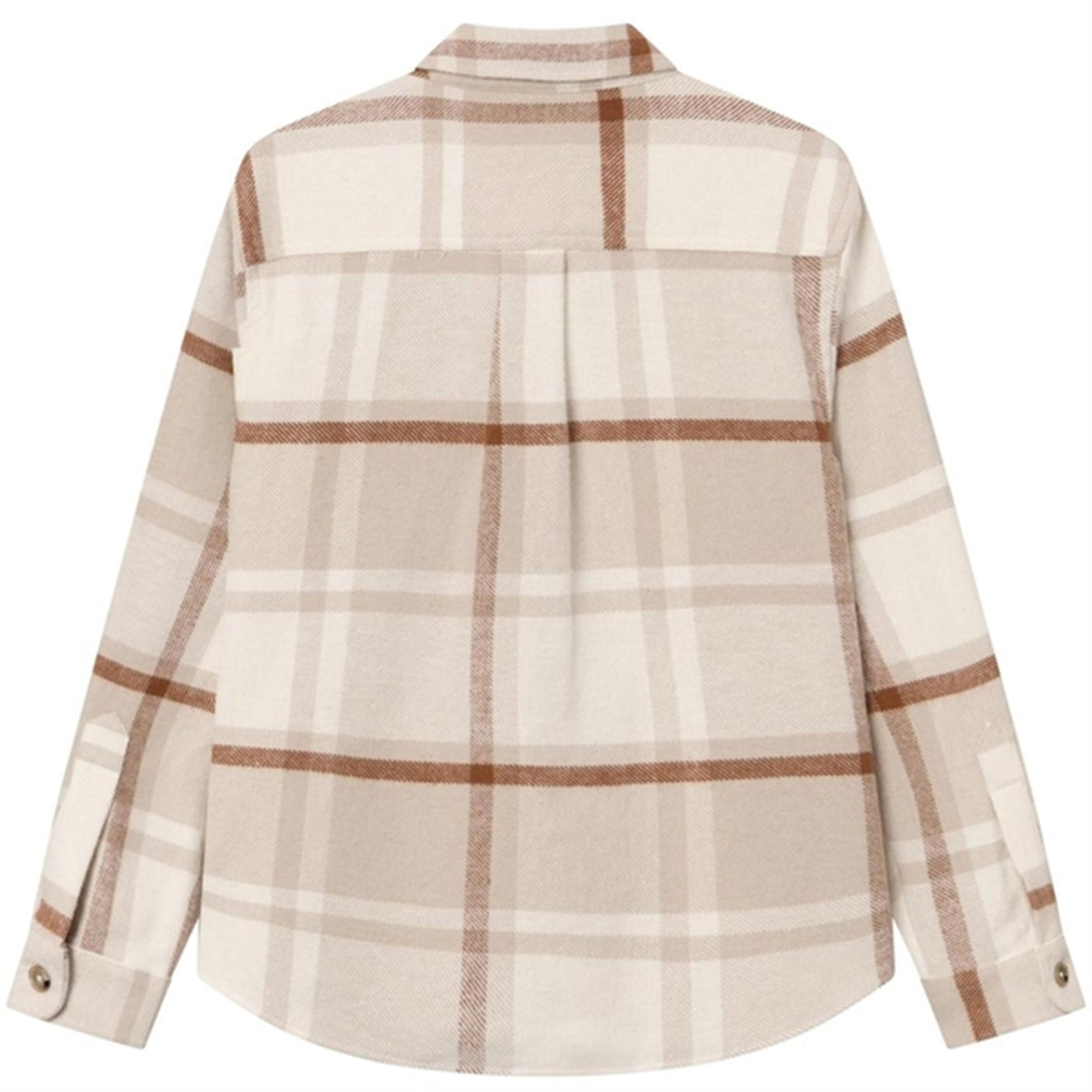 Les Deux Kids Light Desert Sand/Light Ivory Joseph Check Overshirt