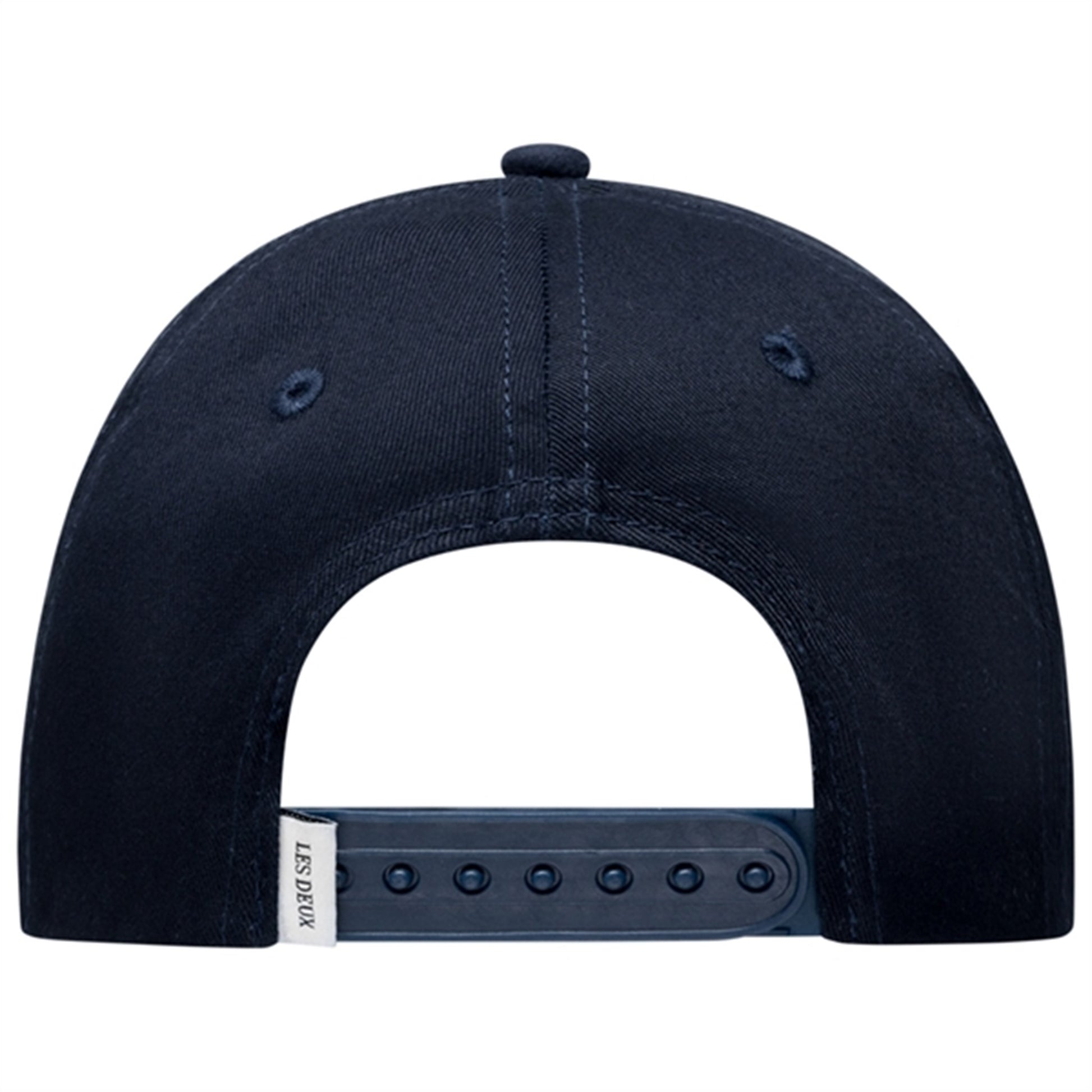 Les Deux Kids Dark Navy/White Baseball Cap Encore Suede