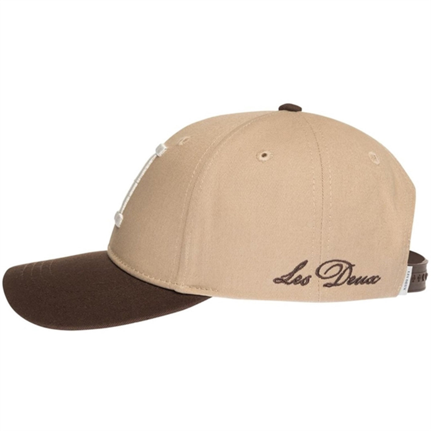 Les Deux Kids Light Desert Sand/Coffee Brown Encore Varsity Cap