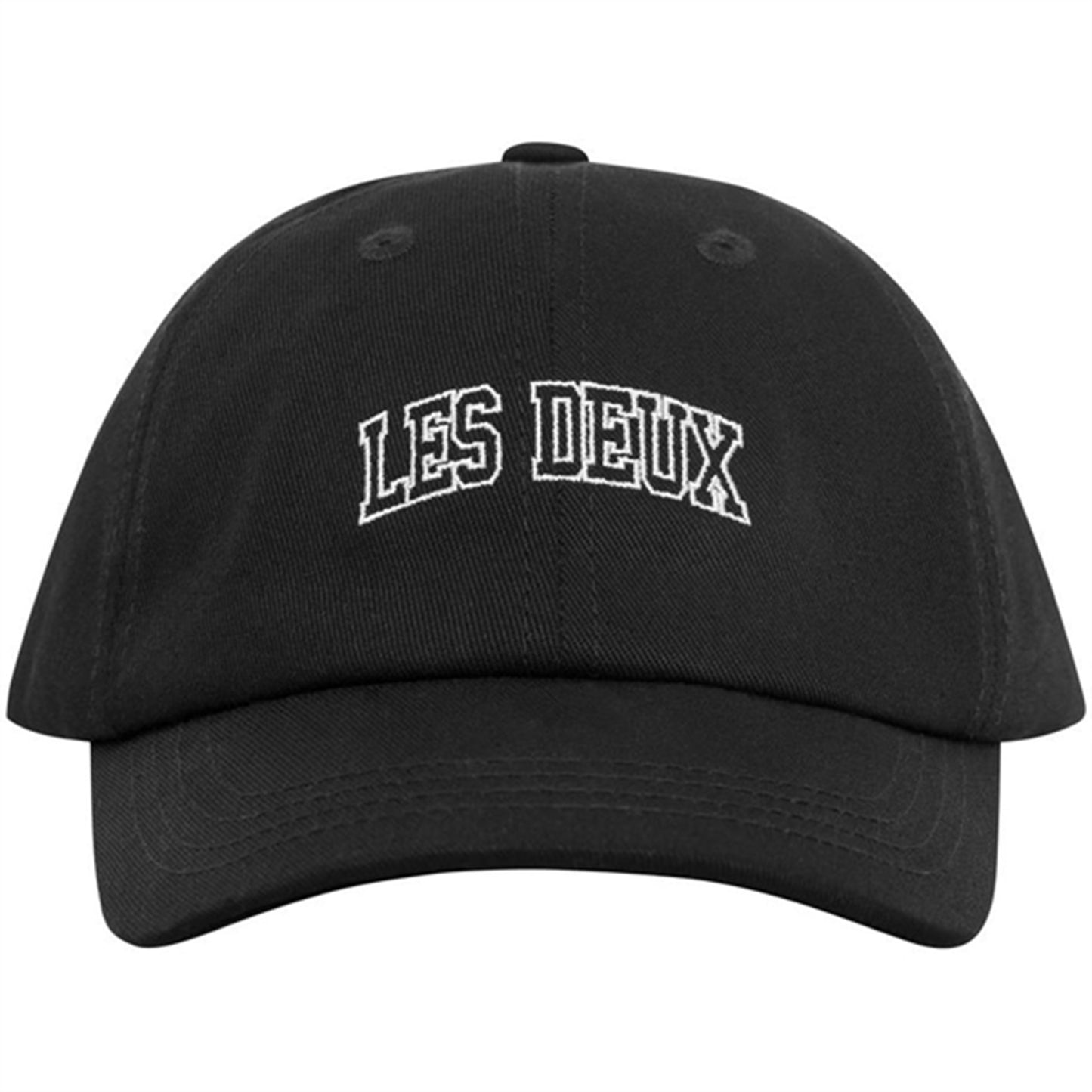 Les Deux Kids Black/Ivory Blake Dad Cap