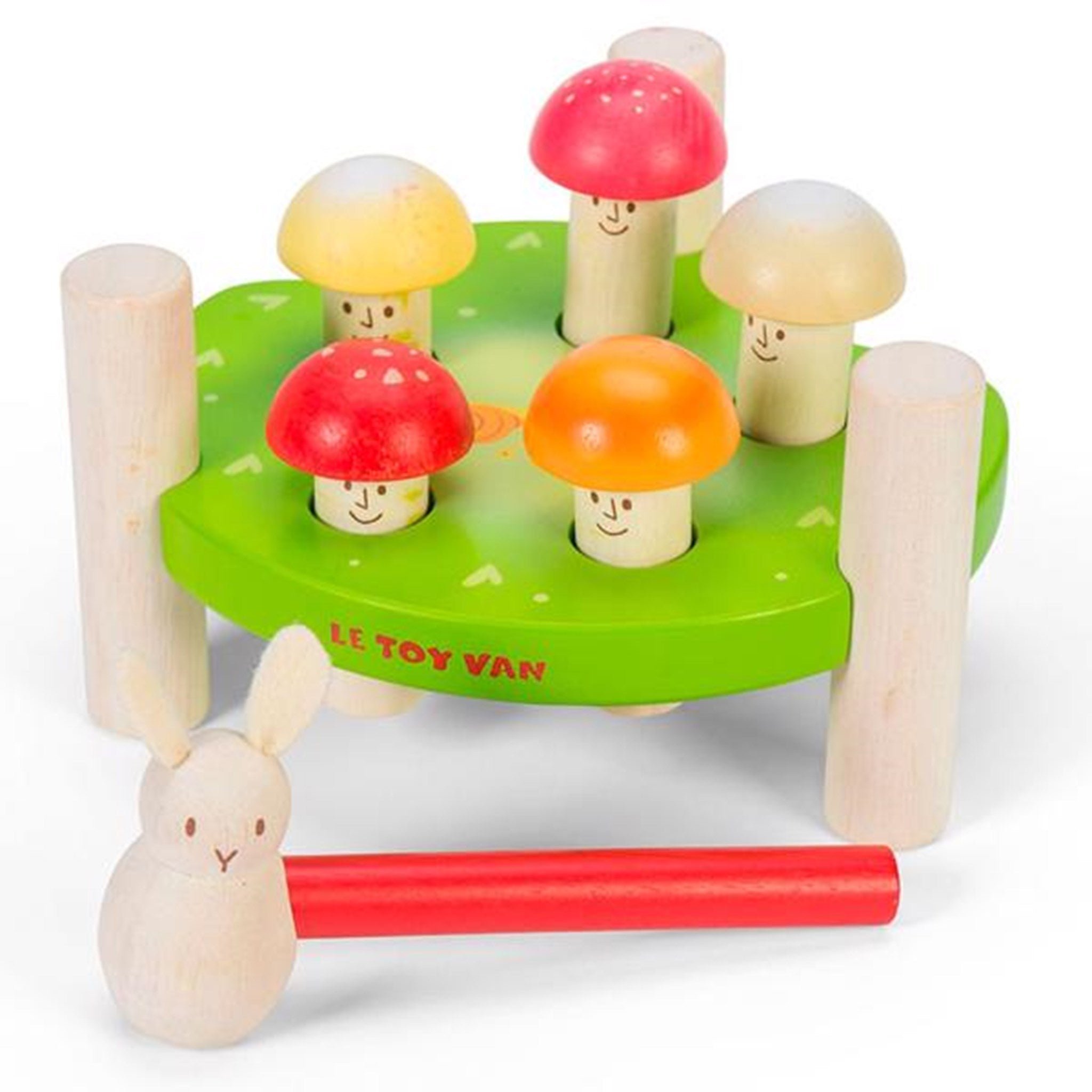 Le Toy Van Petilou Hammer Game Mr. Mushrooms