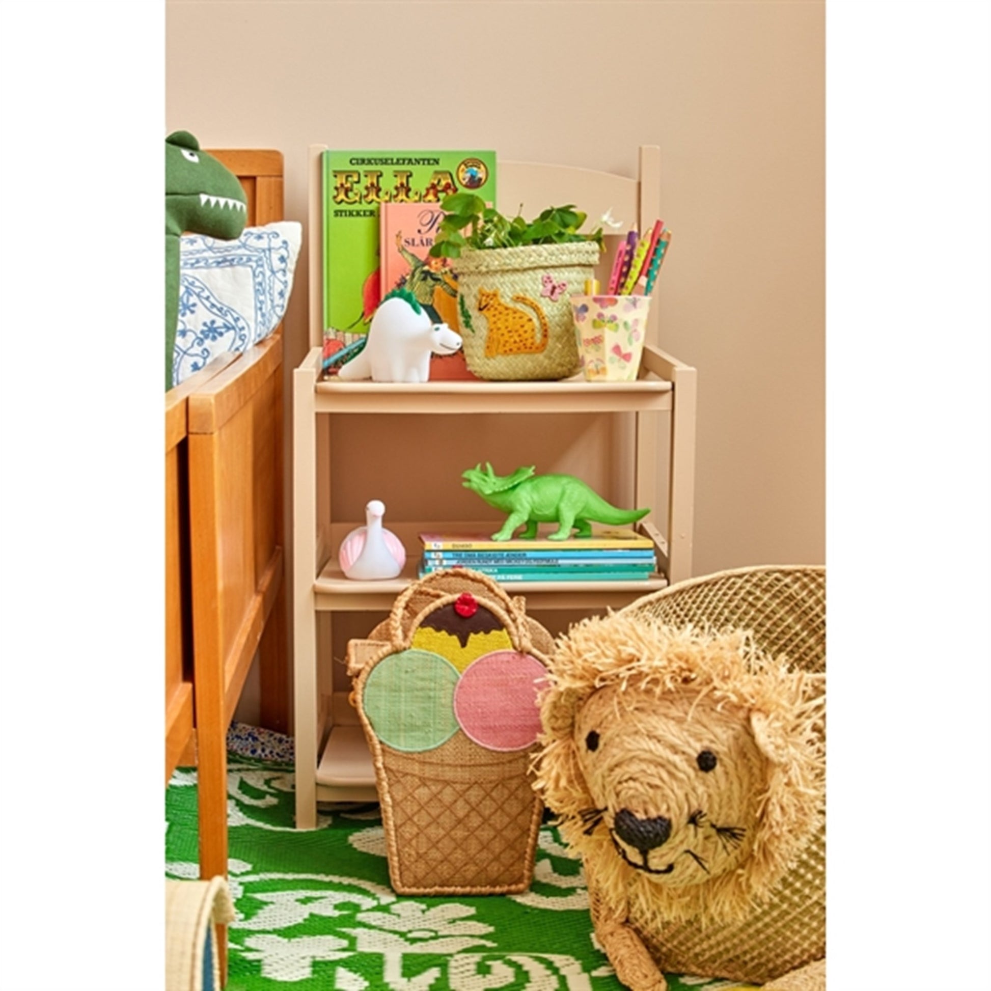 RICE White LED Lighting Dinosaur