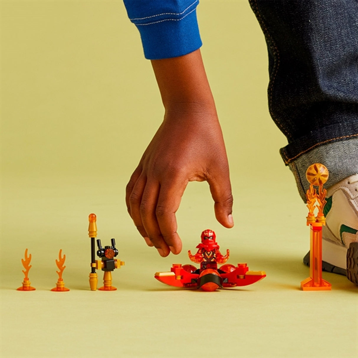 LEGO® NINJAGO® Kai's Dragon Power Spinjitzu Flip