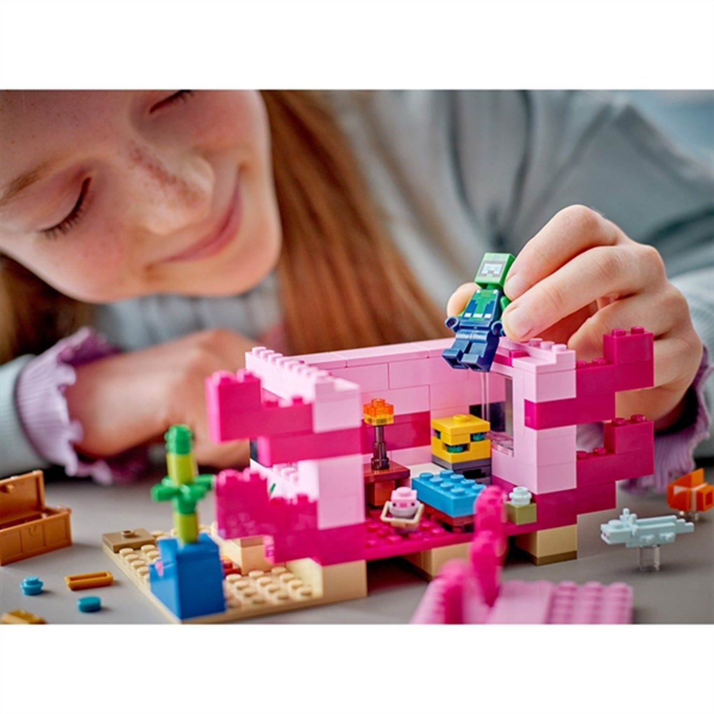 LEGO® Minecraft® The Axolotl House