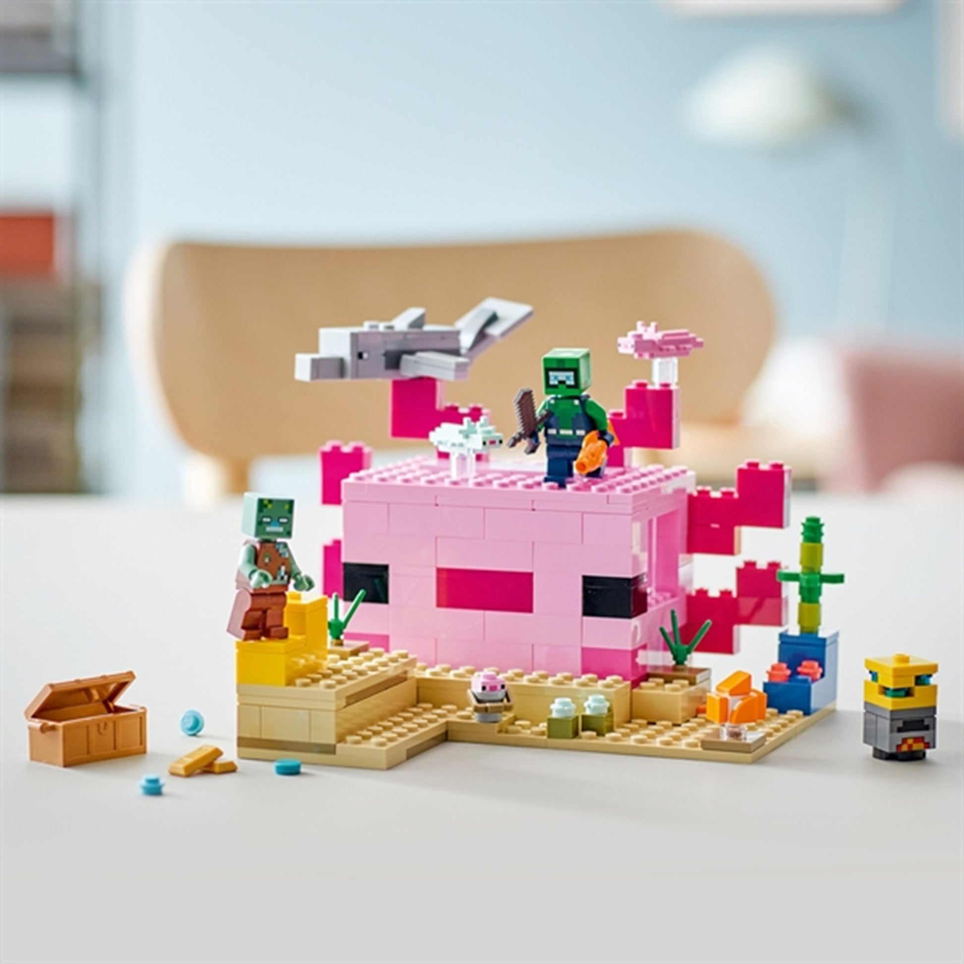 LEGO® Minecraft® The Axolotl House