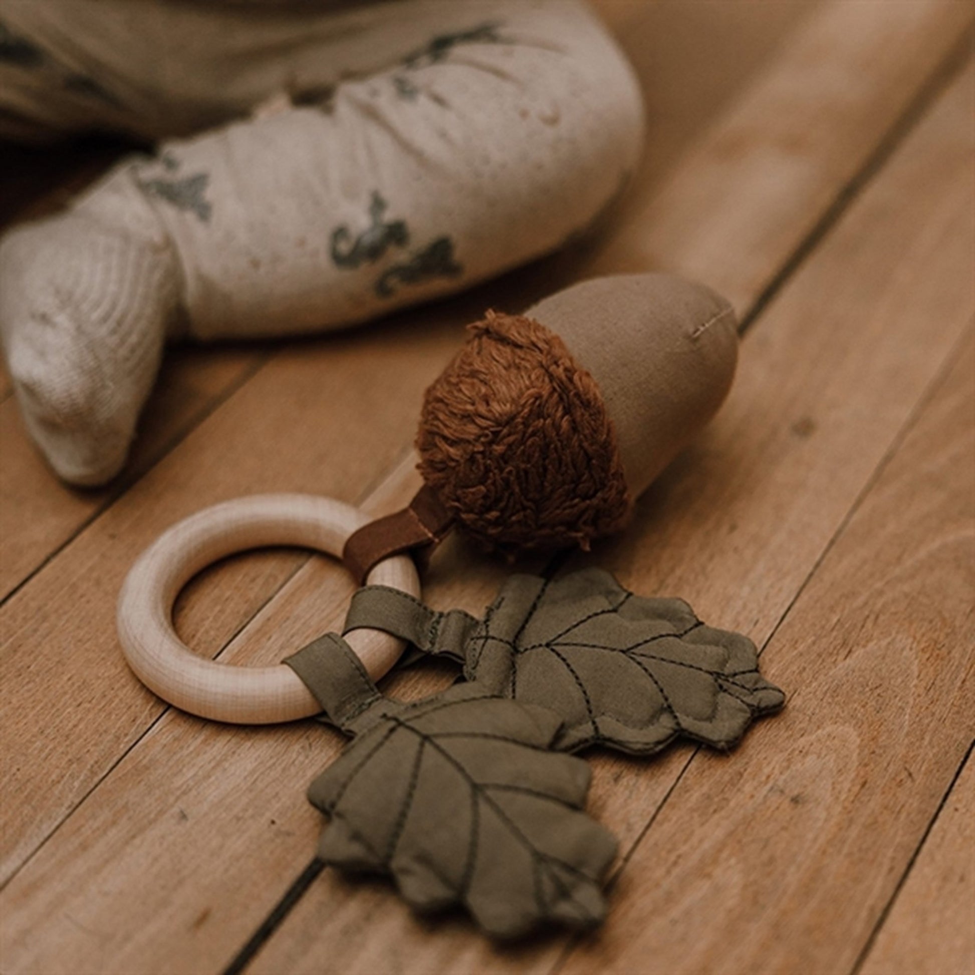 That's Mine Rattle Set Leslie Tiny Mushroom