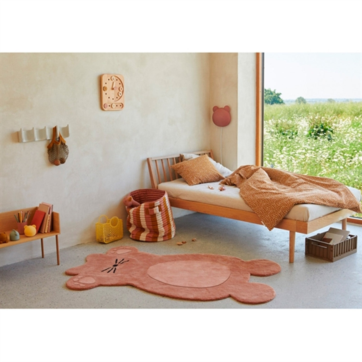 Liewood Vega Wall light Mr Bear Golden Caramel