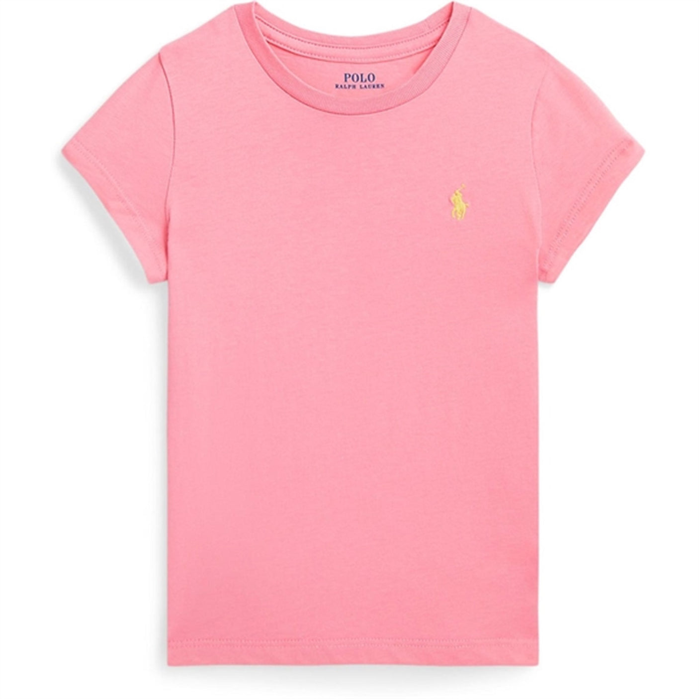 Polo Ralph Lauren Girl T-Shirt Florida Pink Oasis Yellow