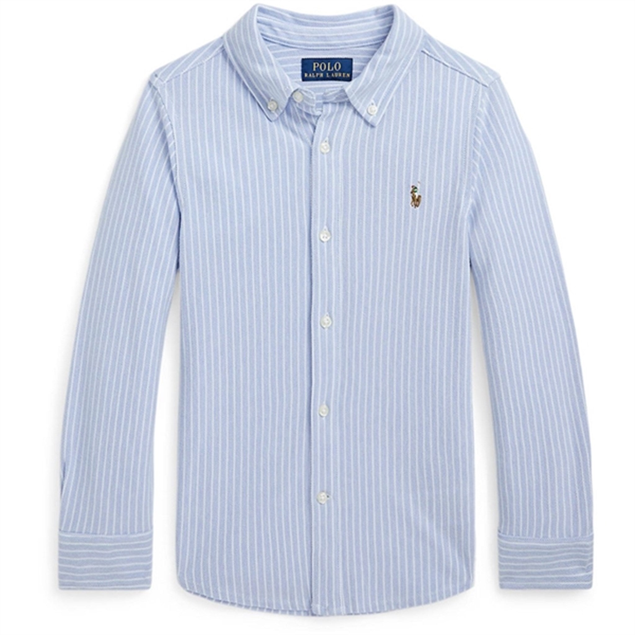 Polo Ralph Lauren Boy Sport Shirt Blue/White