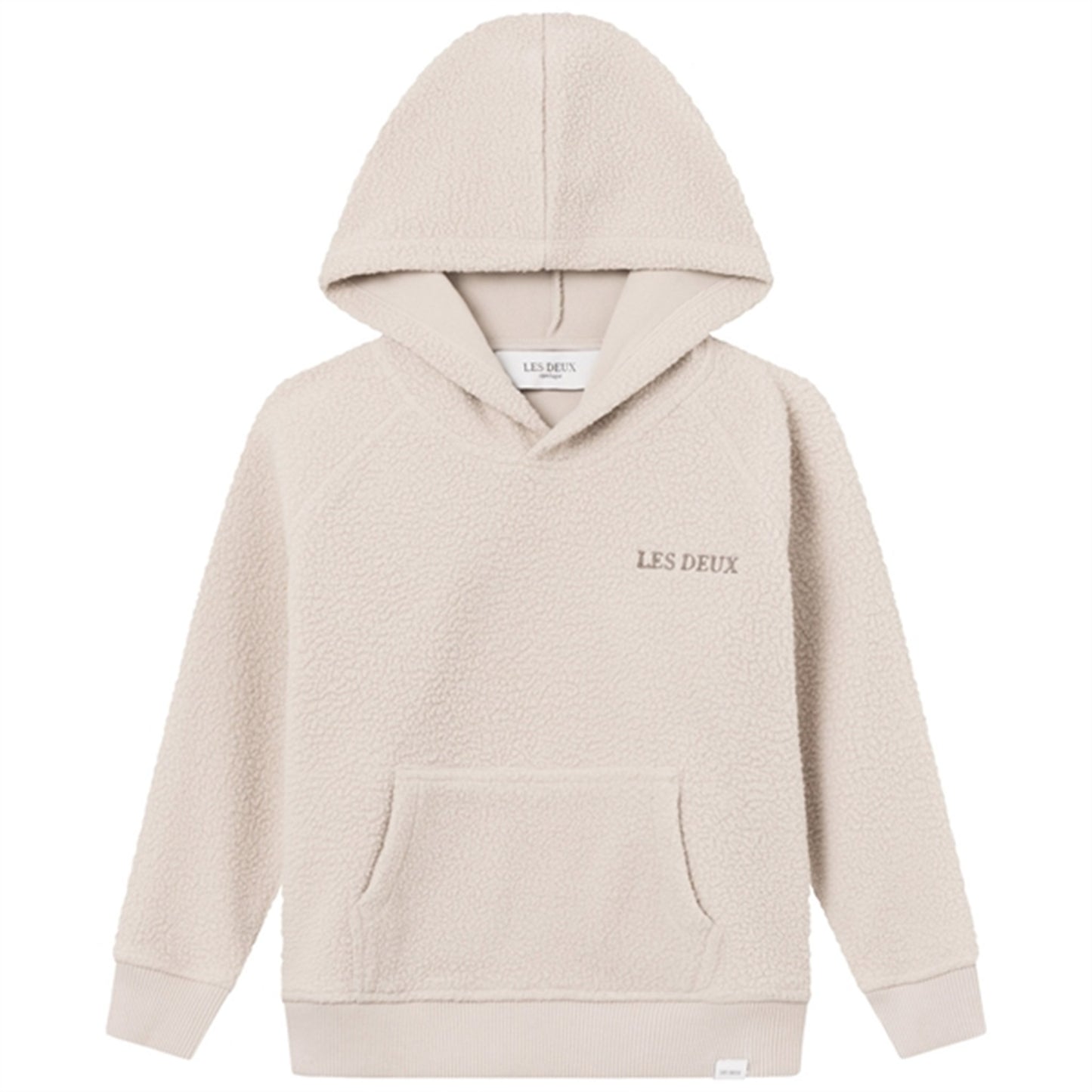 Les Deux Kids Light Sand Duncan Pile Hoodie