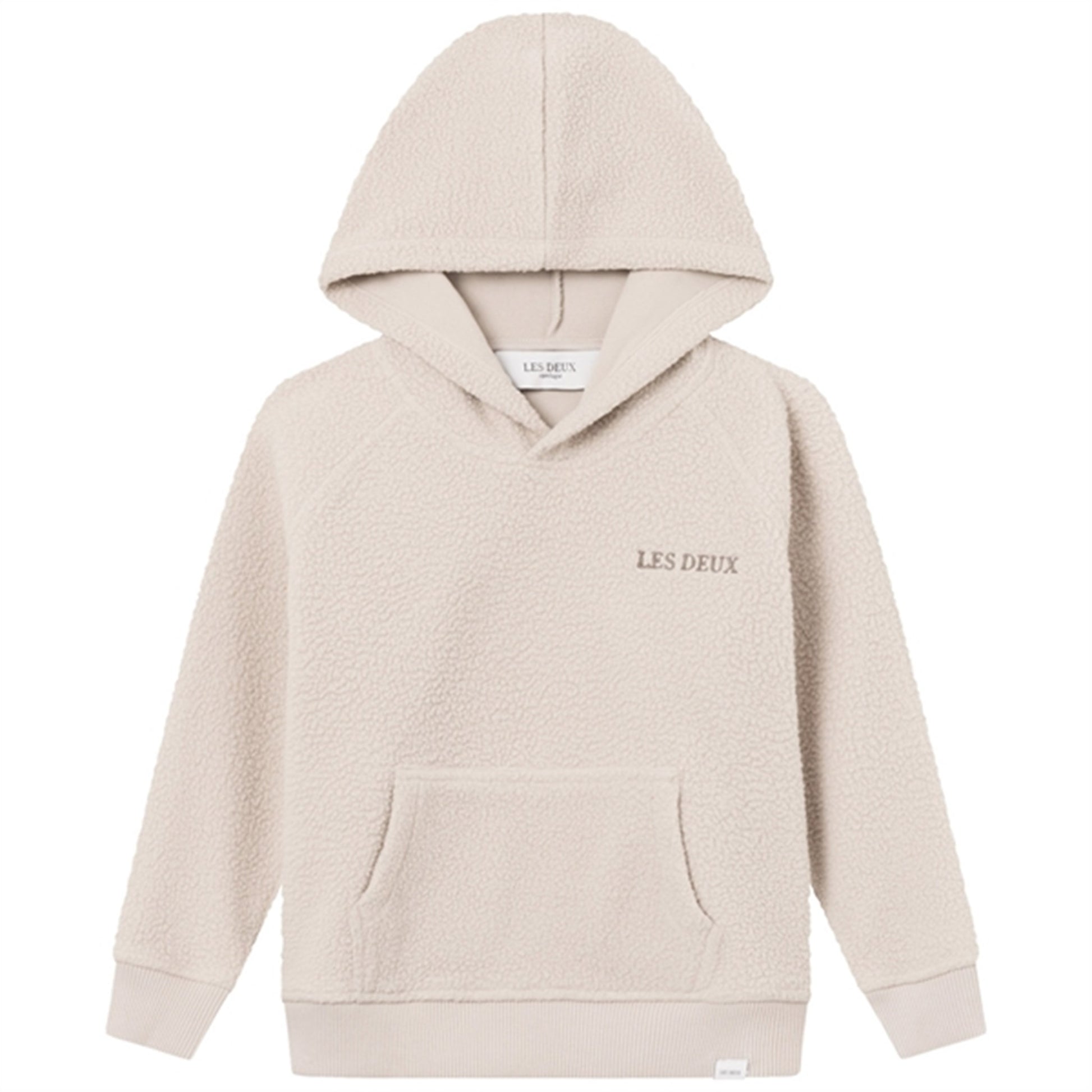 Les Deux Kids Light Sand Duncan Pile Hoodie
