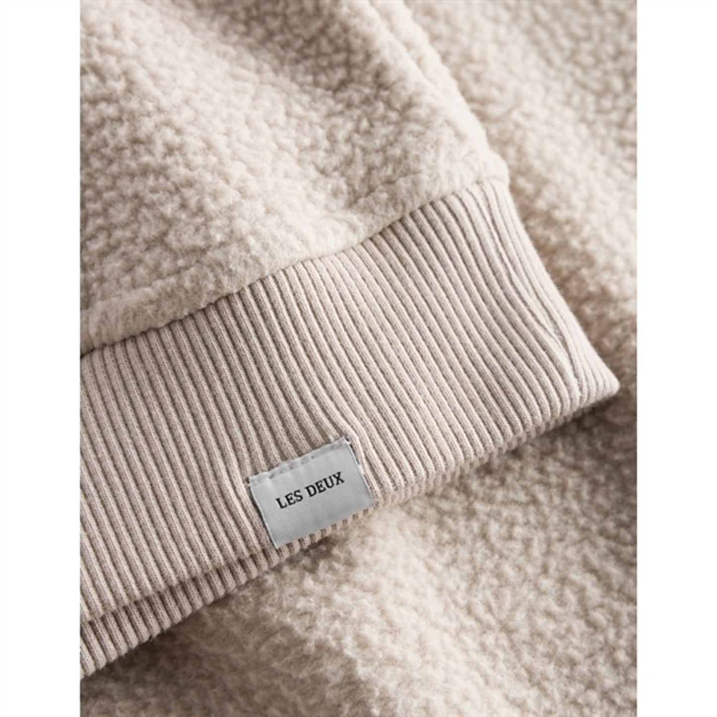 Les Deux Kids Light Sand Duncan Pile Hoodie