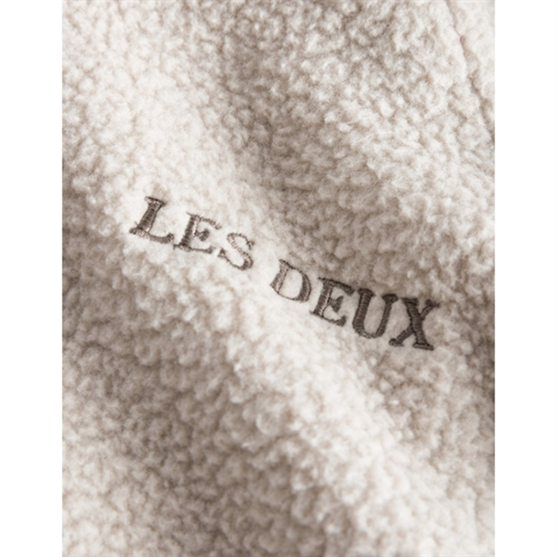 Les Deux Kids Light Sand Duncan Pile Hoodie