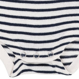 Copenhagen Colors Cream/Navy Comb. Strik Body w. Stripes