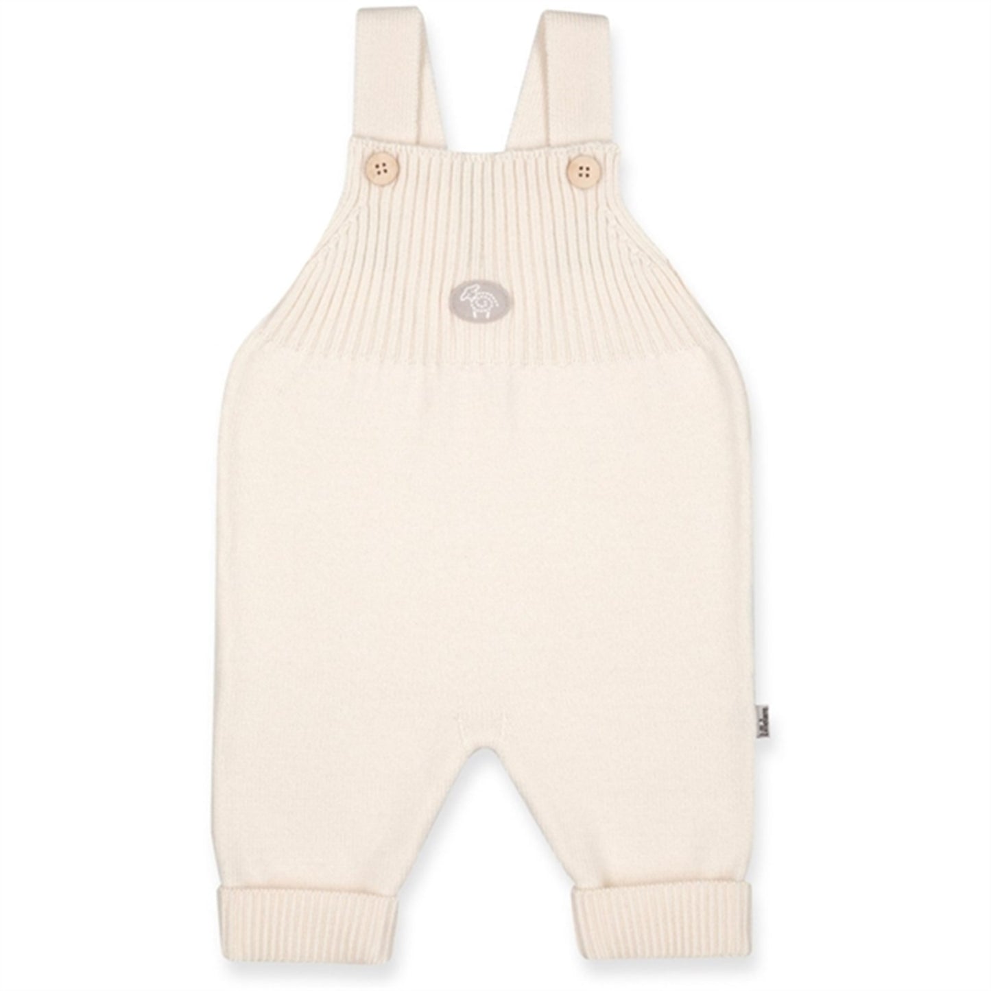 Lillelam Overall Baby Nature Cream White