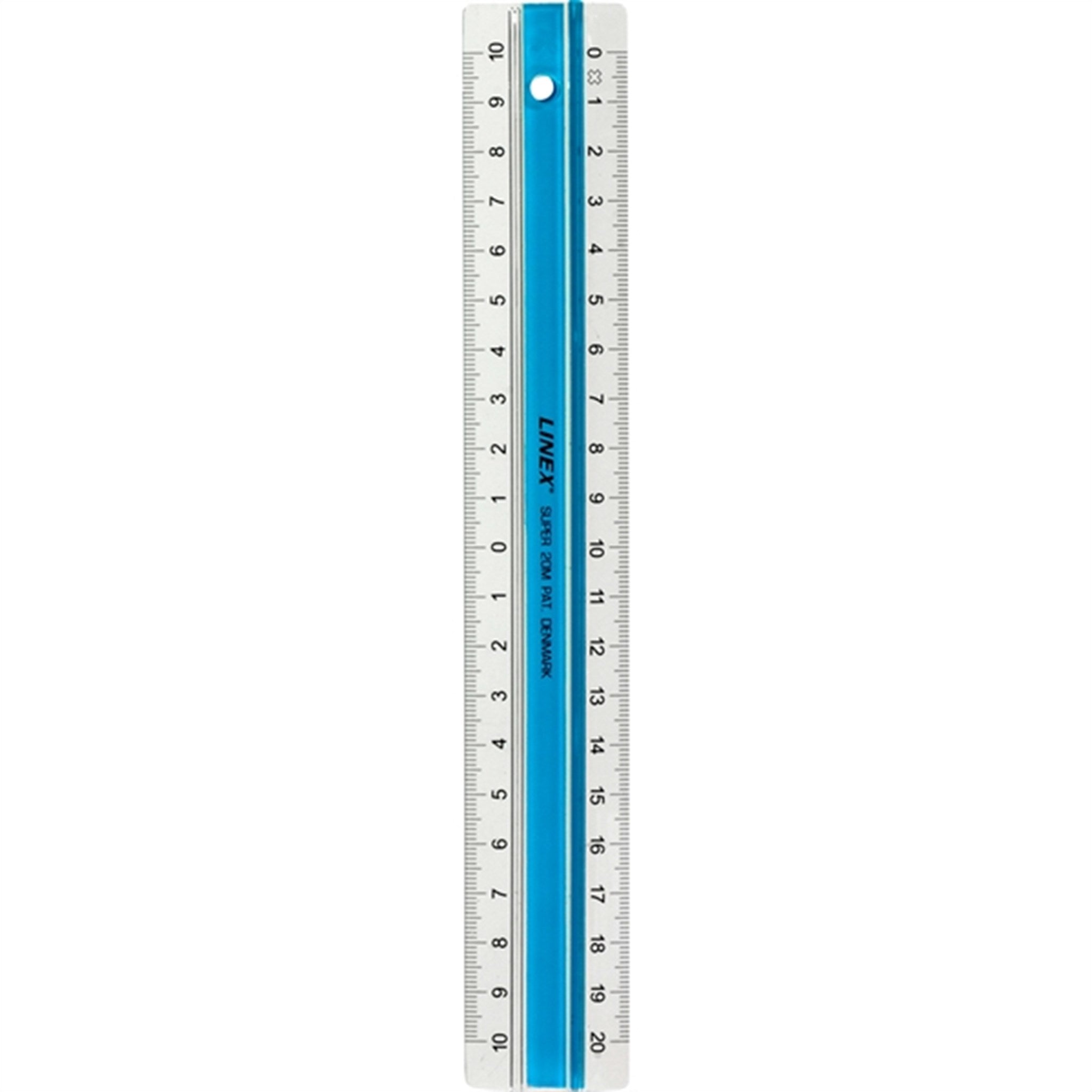 Linex Super Ruler 20 cm S20Mm Blue 2