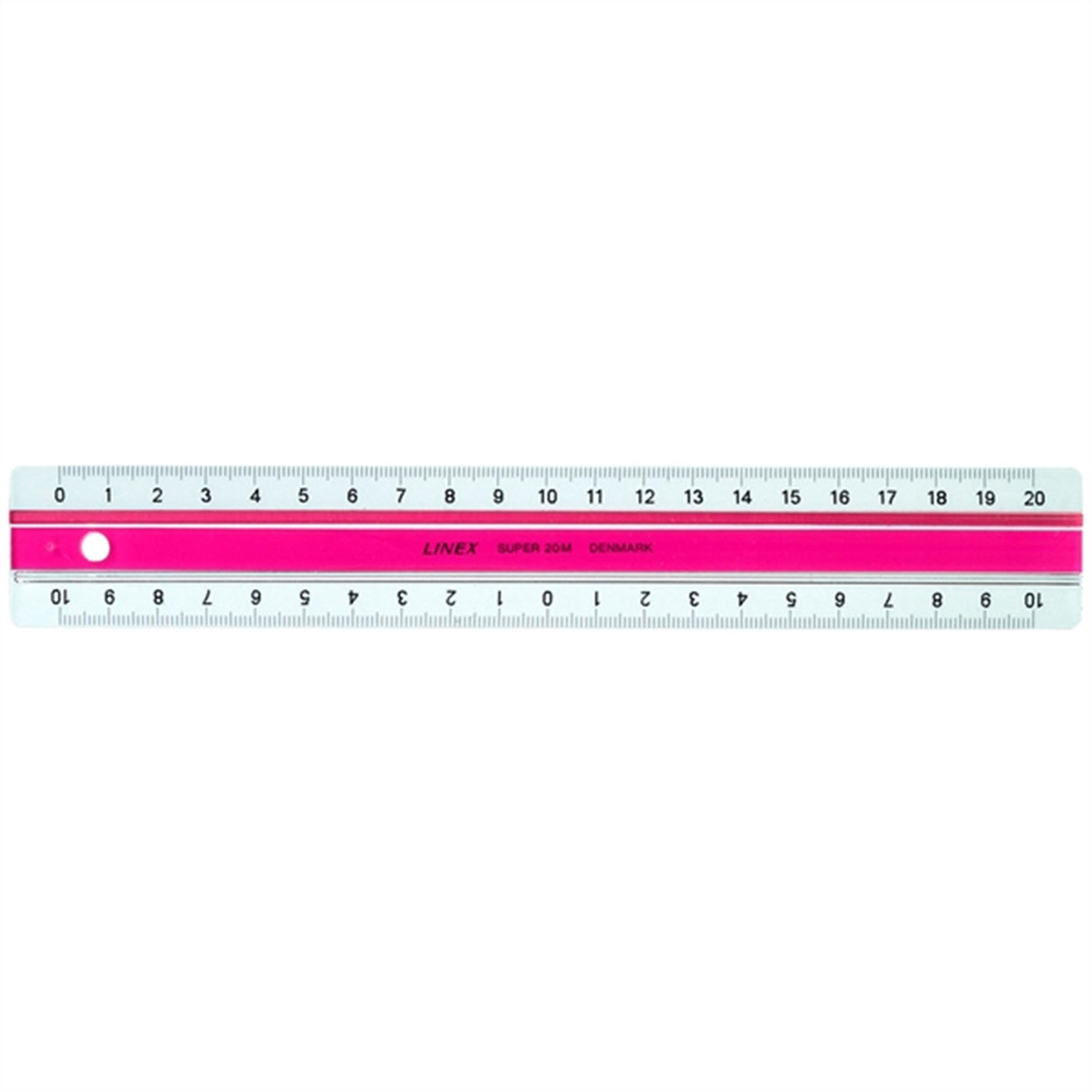 Linex Super Ruler 20 cm S20Mm Pink