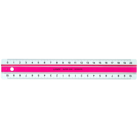 Linex Super Ruler 20 cm S20Mm Pink