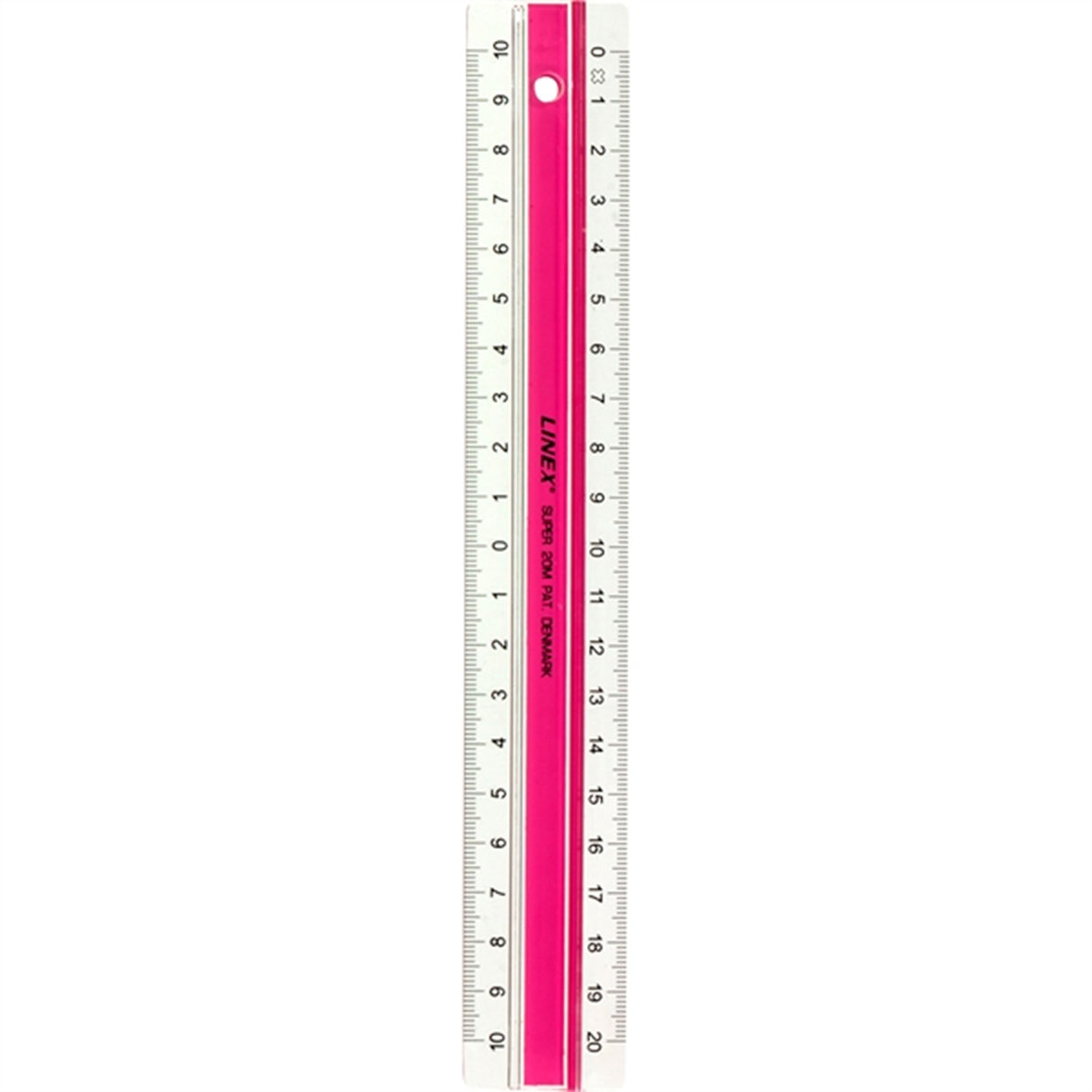 Linex Super Ruler 20 cm S20Mm Pink