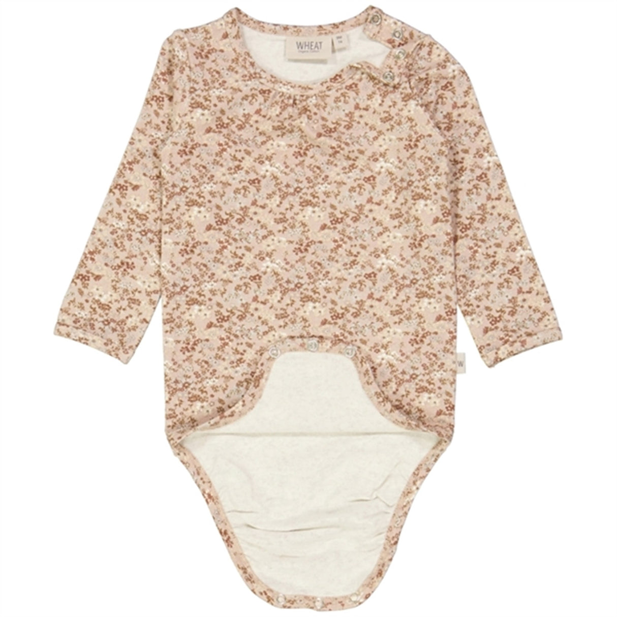 Wheat Pale Lilac Flowers Liv Body