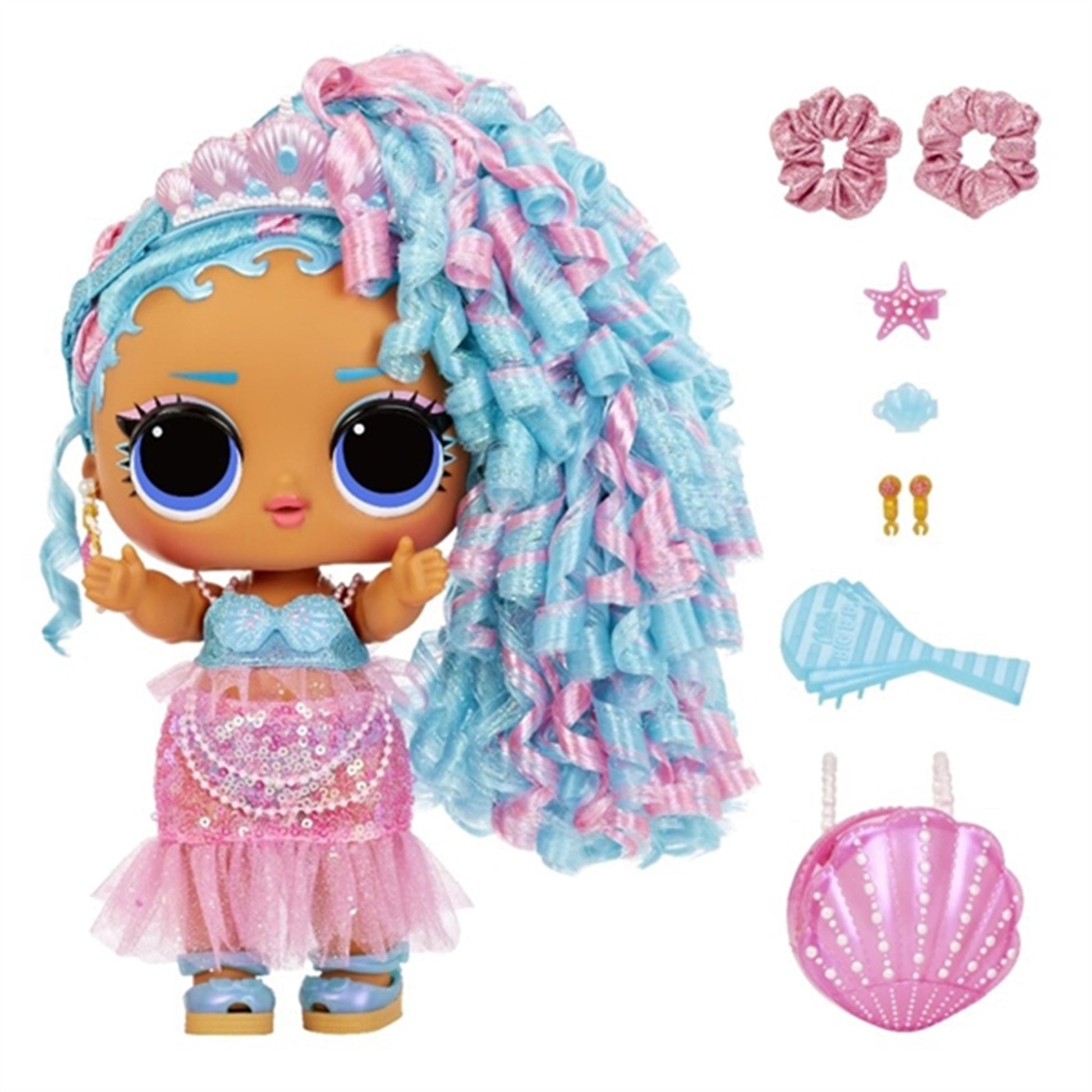 L.O.L. Surprise! Big Baby Hair Hair Hair Doll - Splash Queen