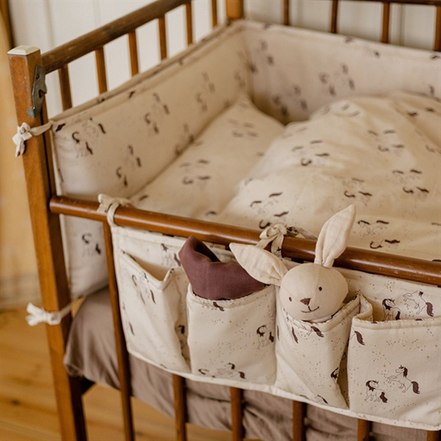 That's Mine Bed Rumper Junior Lotus Céleste