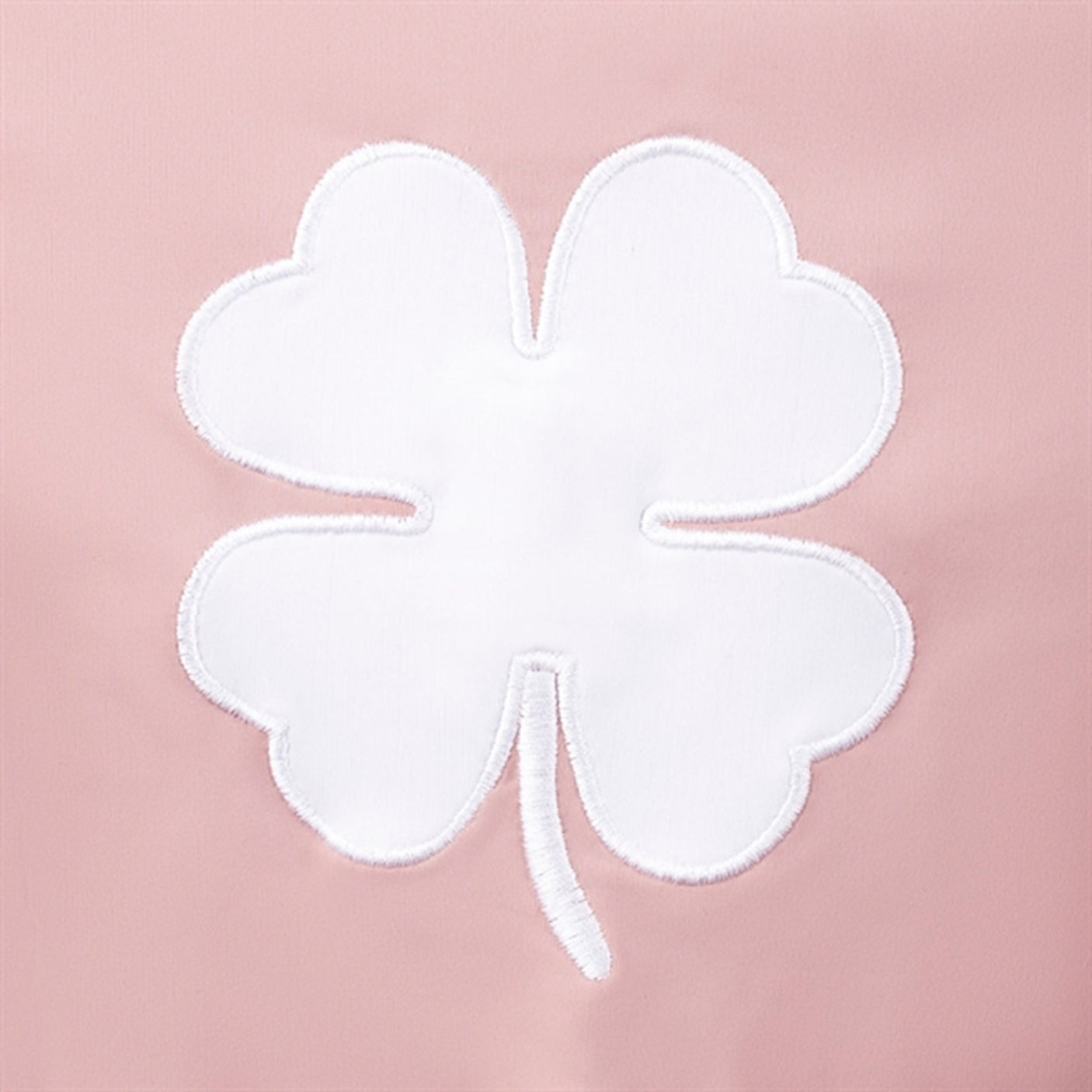 Petit Crabe Rose Nude Lou Clover Sunsuit with Zipper