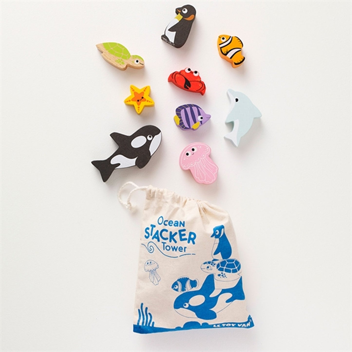 Le Toy Van Stack Animals Sea 2