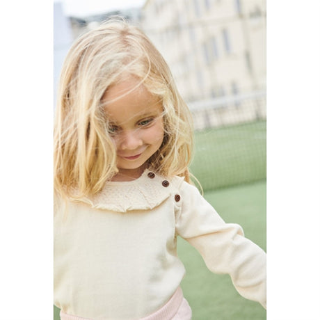 Copenhagen Colors Cream Strik Margueritte Blouse
