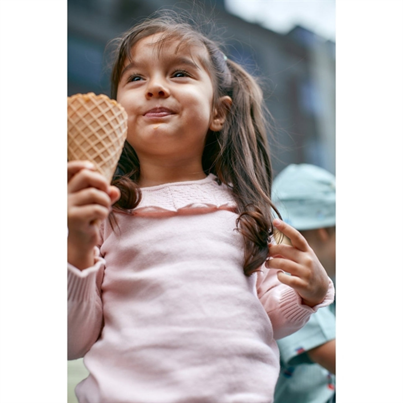 Copenhagen Colors Dusty Rose Knit Margueritte Blouse