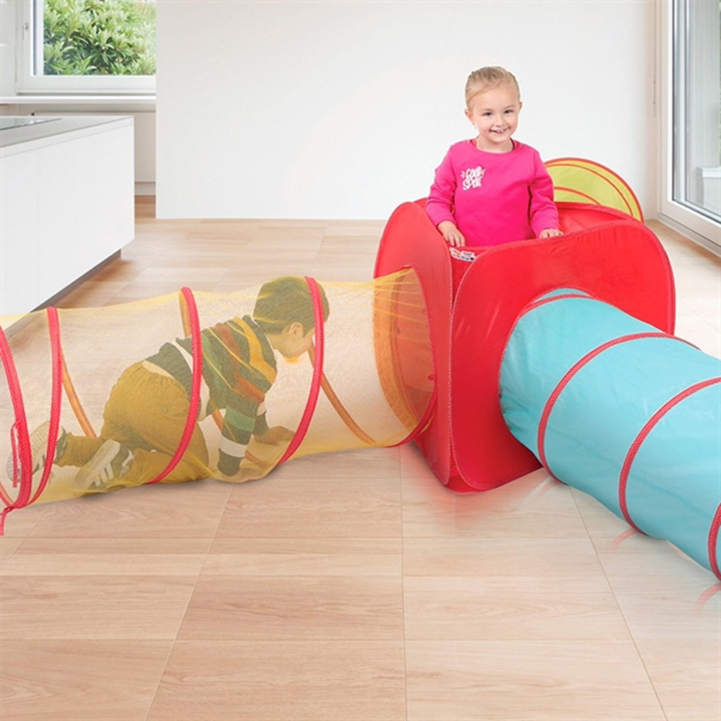 LUDI® Play Set w. 3 Tunnels