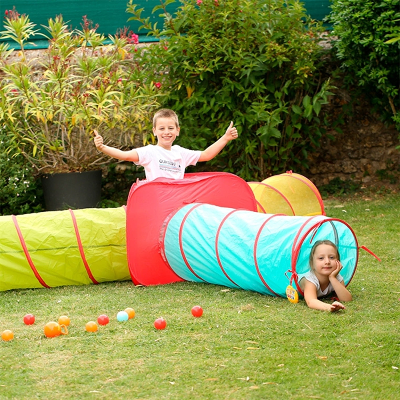 LUDI® Play Set w. 3 Tunnels