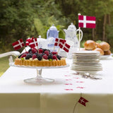 Langkilde & Søn Table Flagpole Luksus w. Dannebrog Flag - 30cm