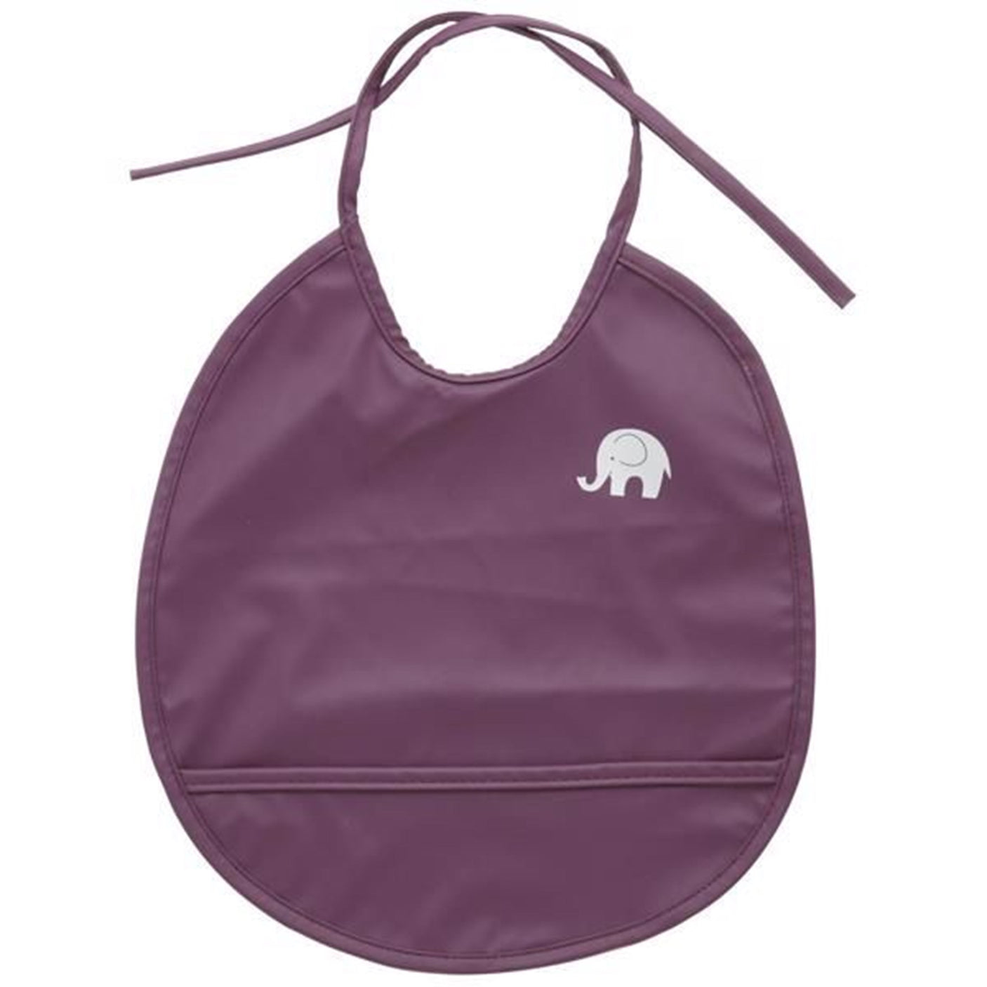 CeLaVi PU Bib Round Basic Blackberry