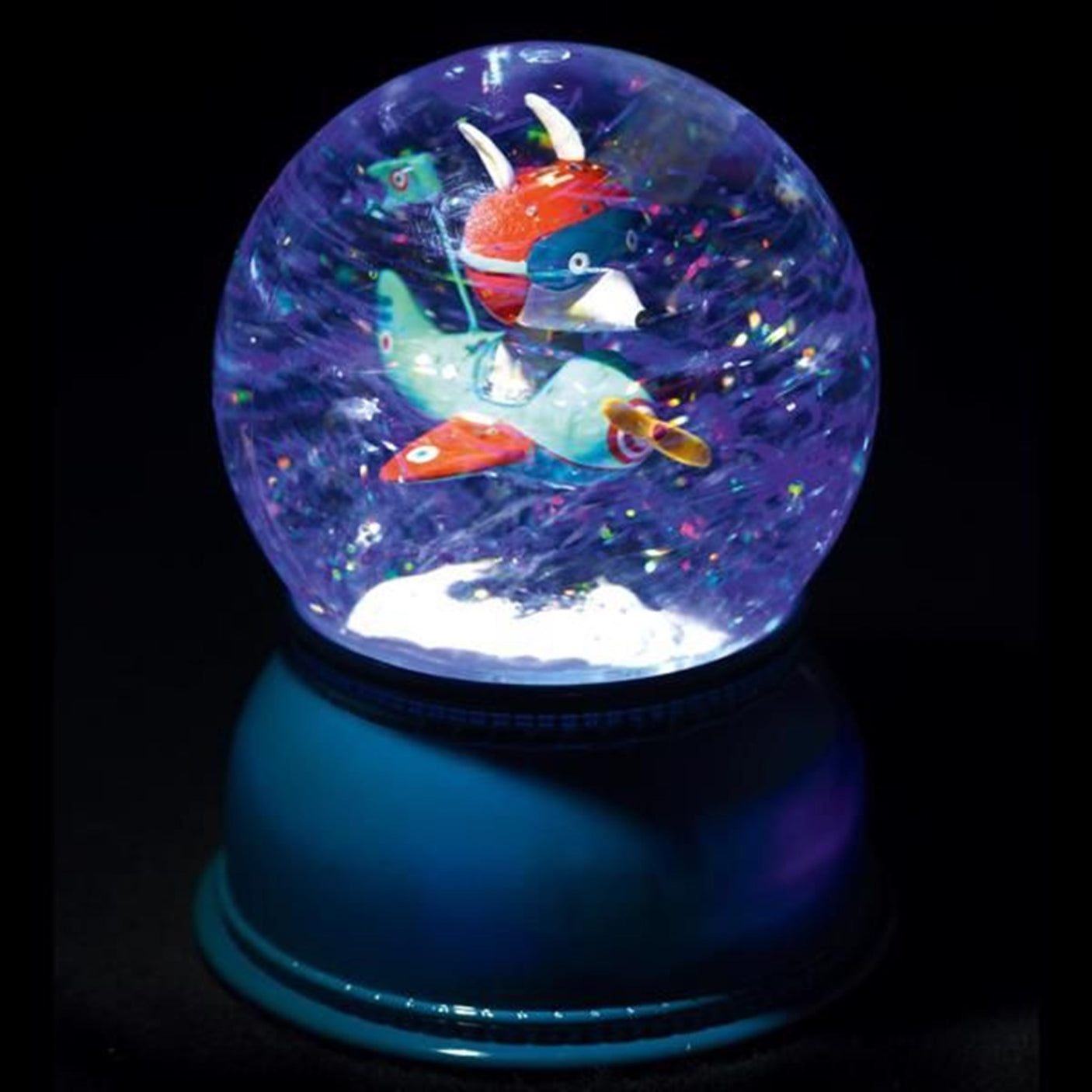 Djeco Snow Globe w. Light Night Pilot