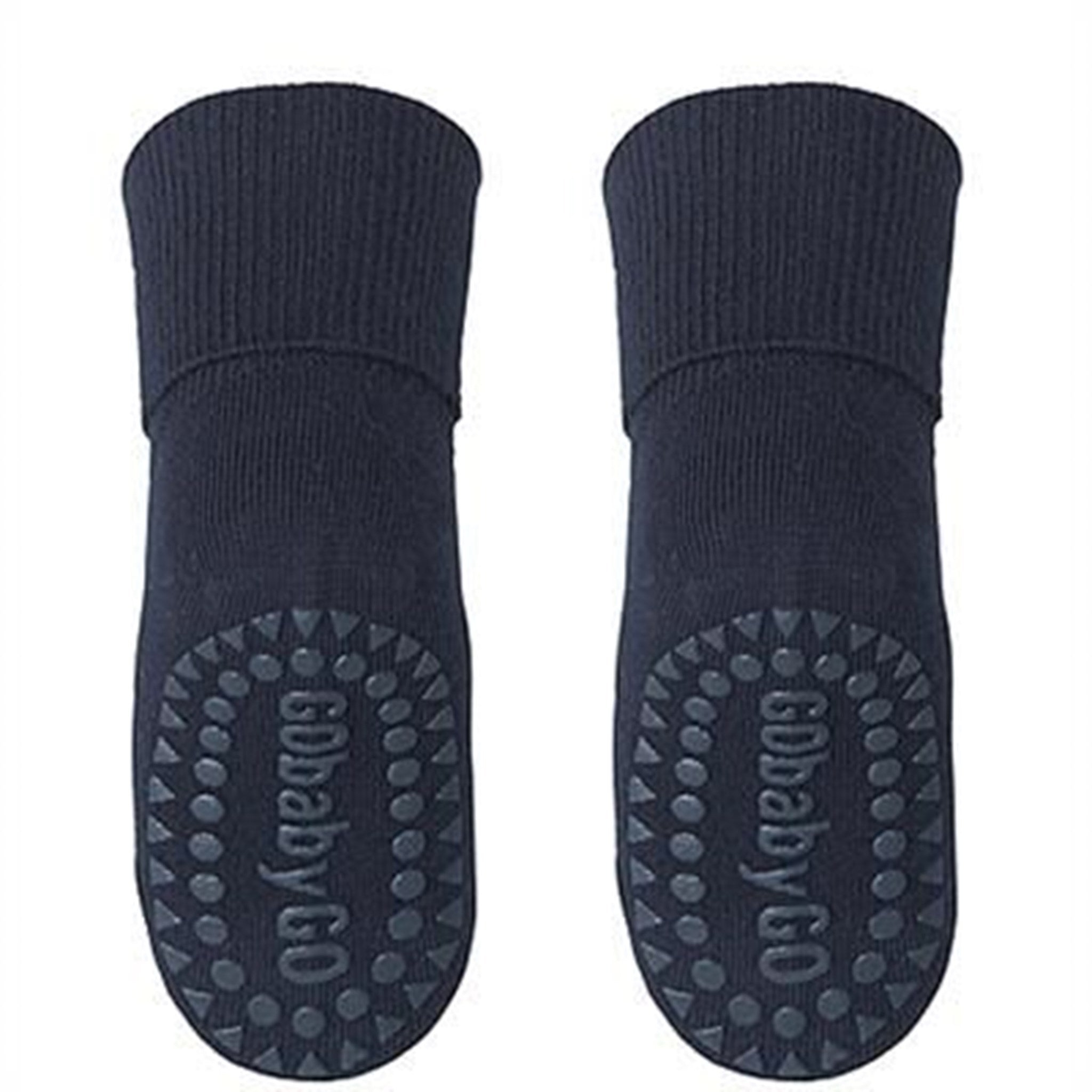 GObabyGO Bamboo Non-slip Socks Antislip Dark Blue 3