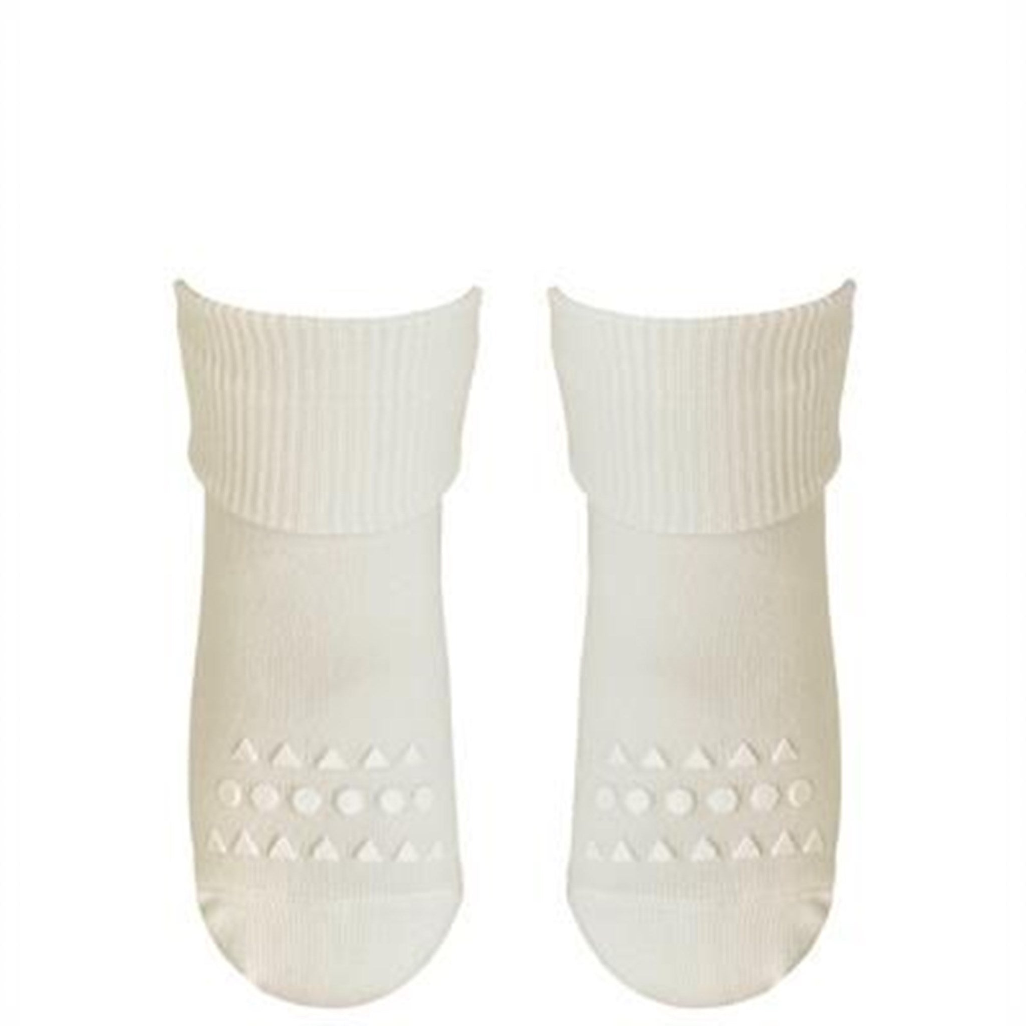 GObabyGO Bamboo Non-slip Socks Antislip Offwhite 2