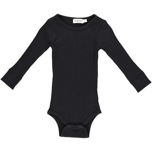 MarMar Modal Body Plain LS Black