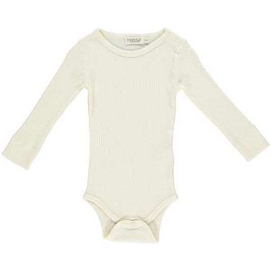 MarMar Modal Body Plain LS Offwhite