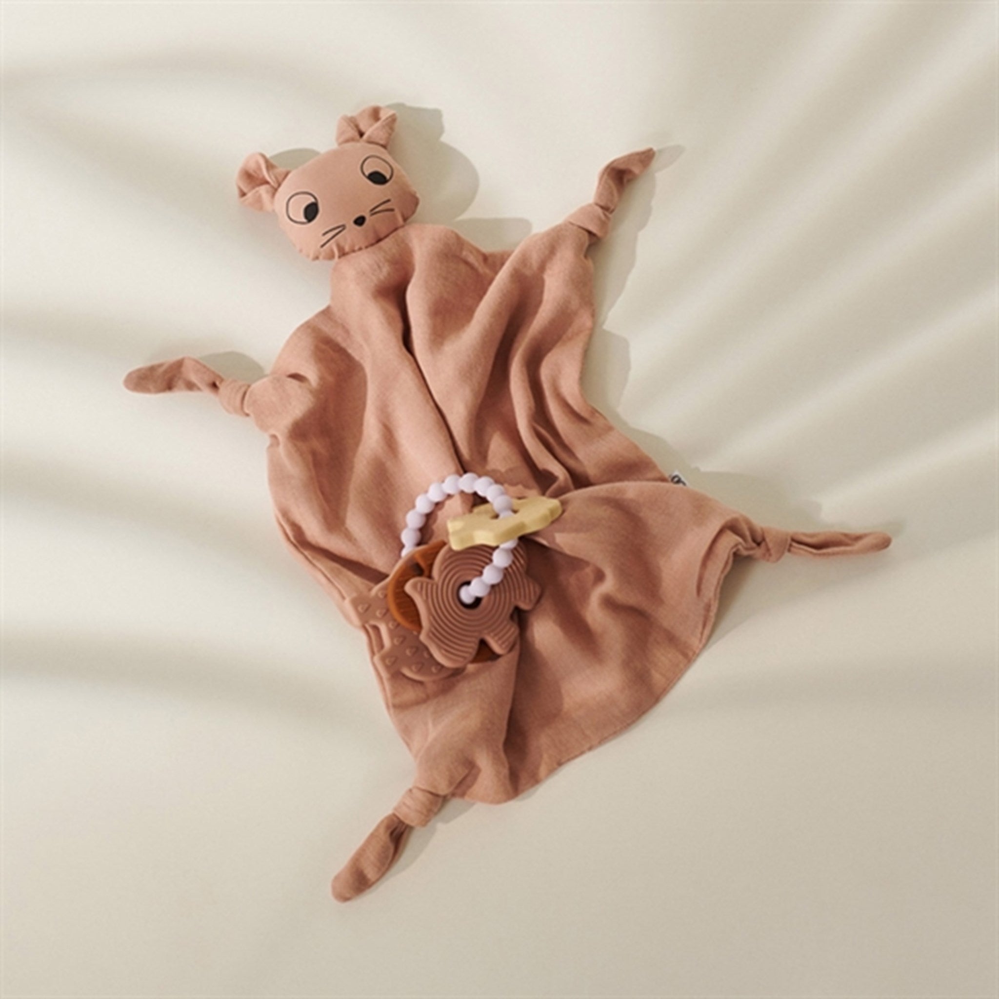 Liewood Agnete Cudddle Cloth Mouse Pale Tuscany 2