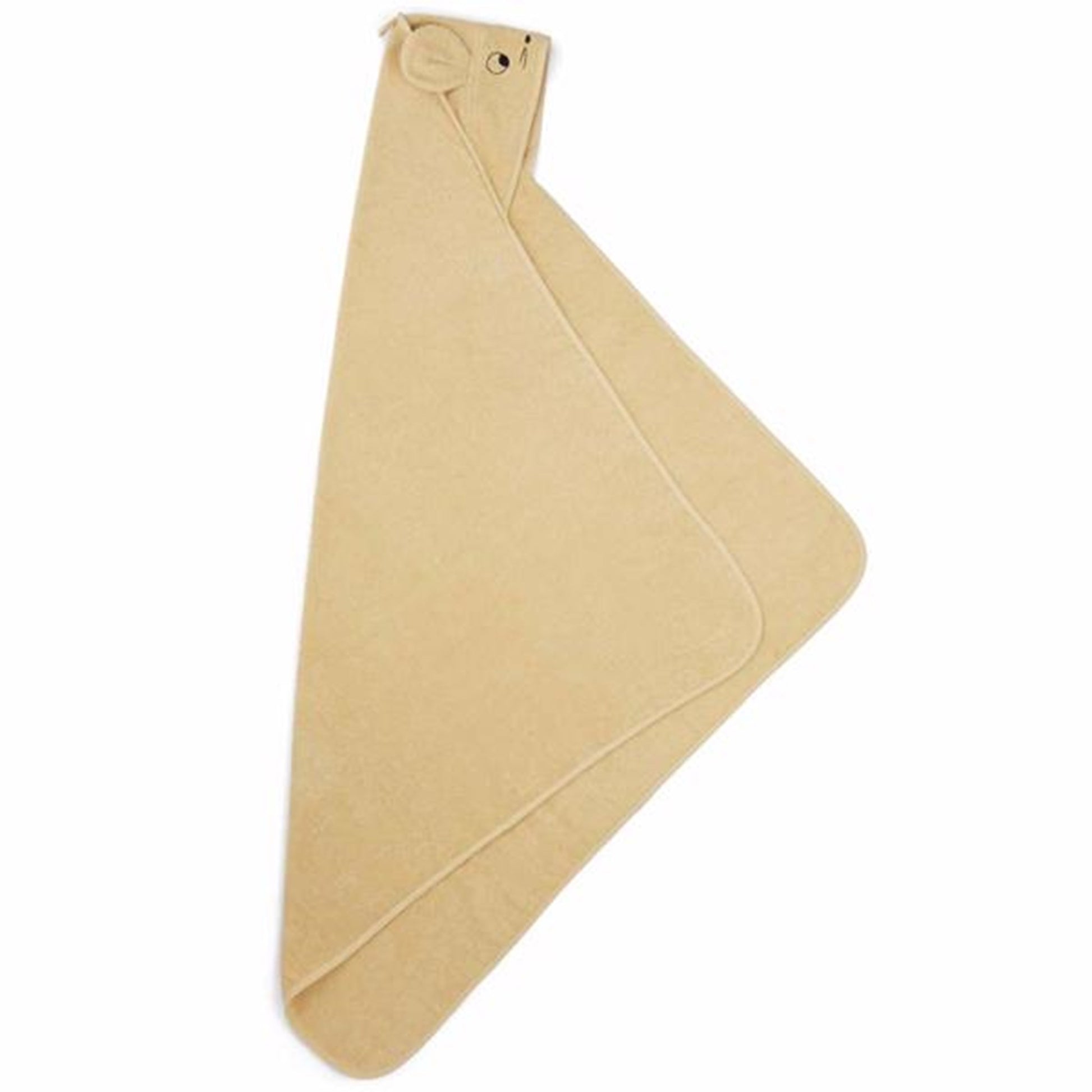 Liewood Augusta Hooded Towel Mouse Wheat Yellow