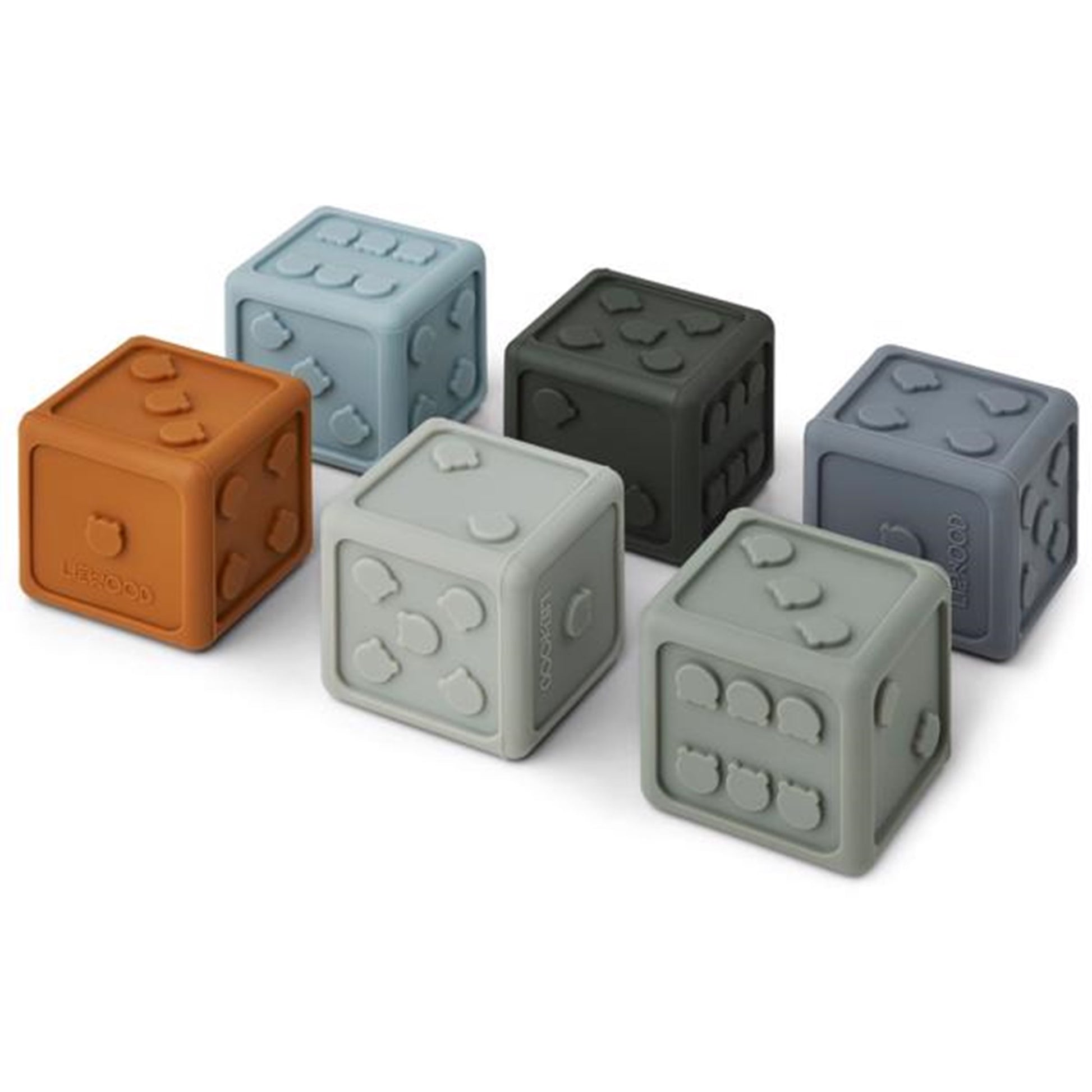 Liewood Gloria Dices 6-pack Blue Multi Mix