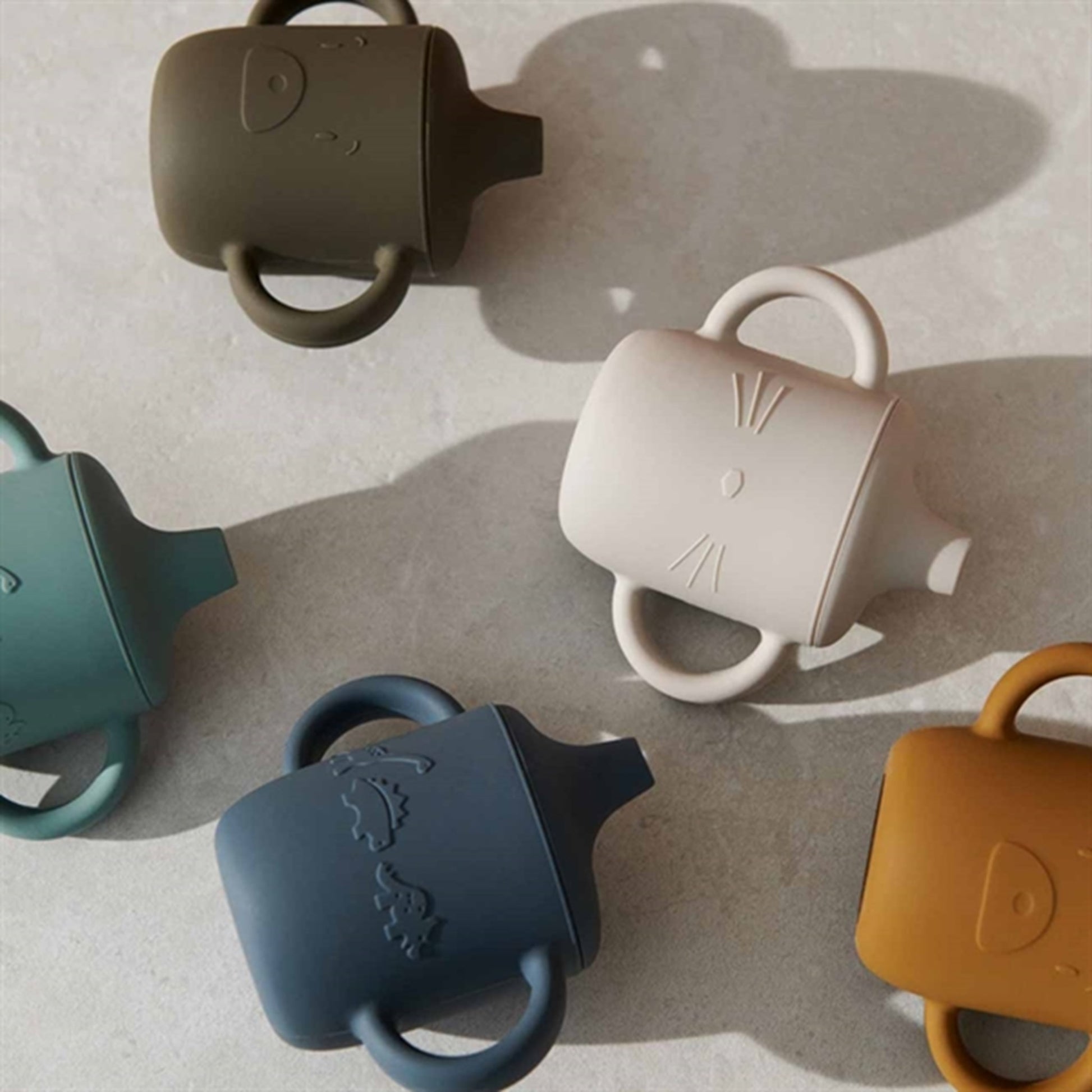 Liewood Neil No Split Cup Golden Caramel Mr. Bear