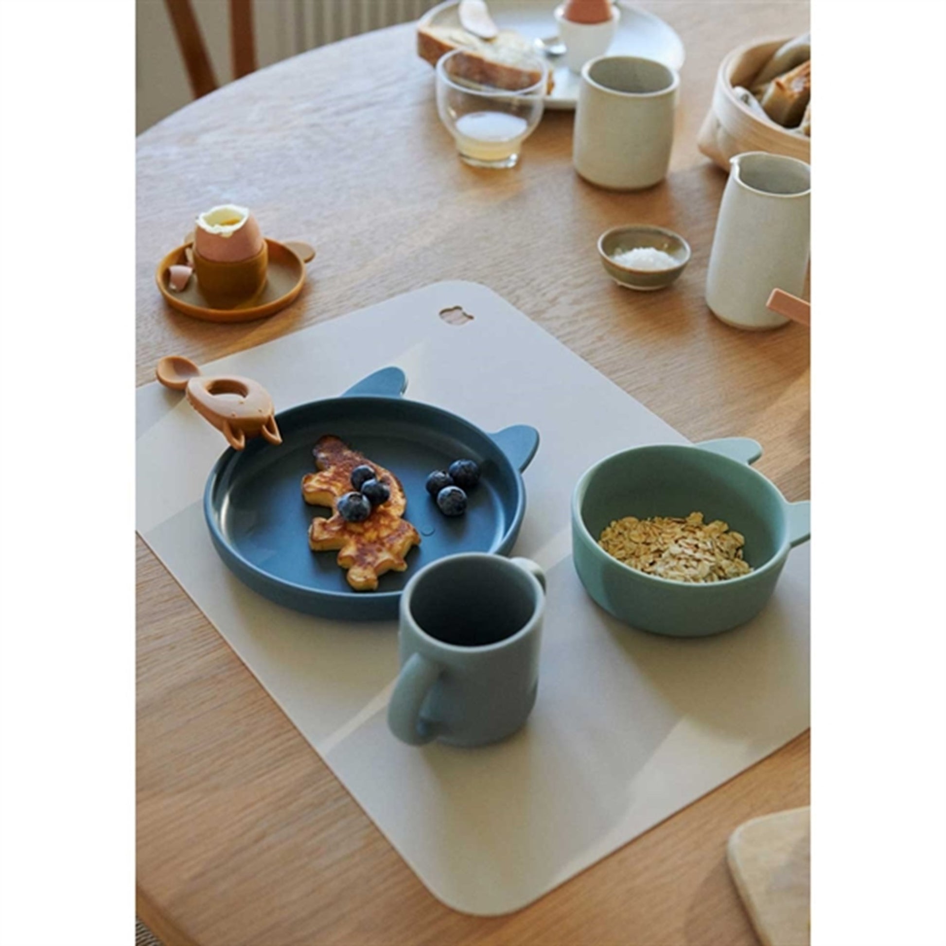 Liewood Vivi Silicone Set Rabbit Blue Multi Mix