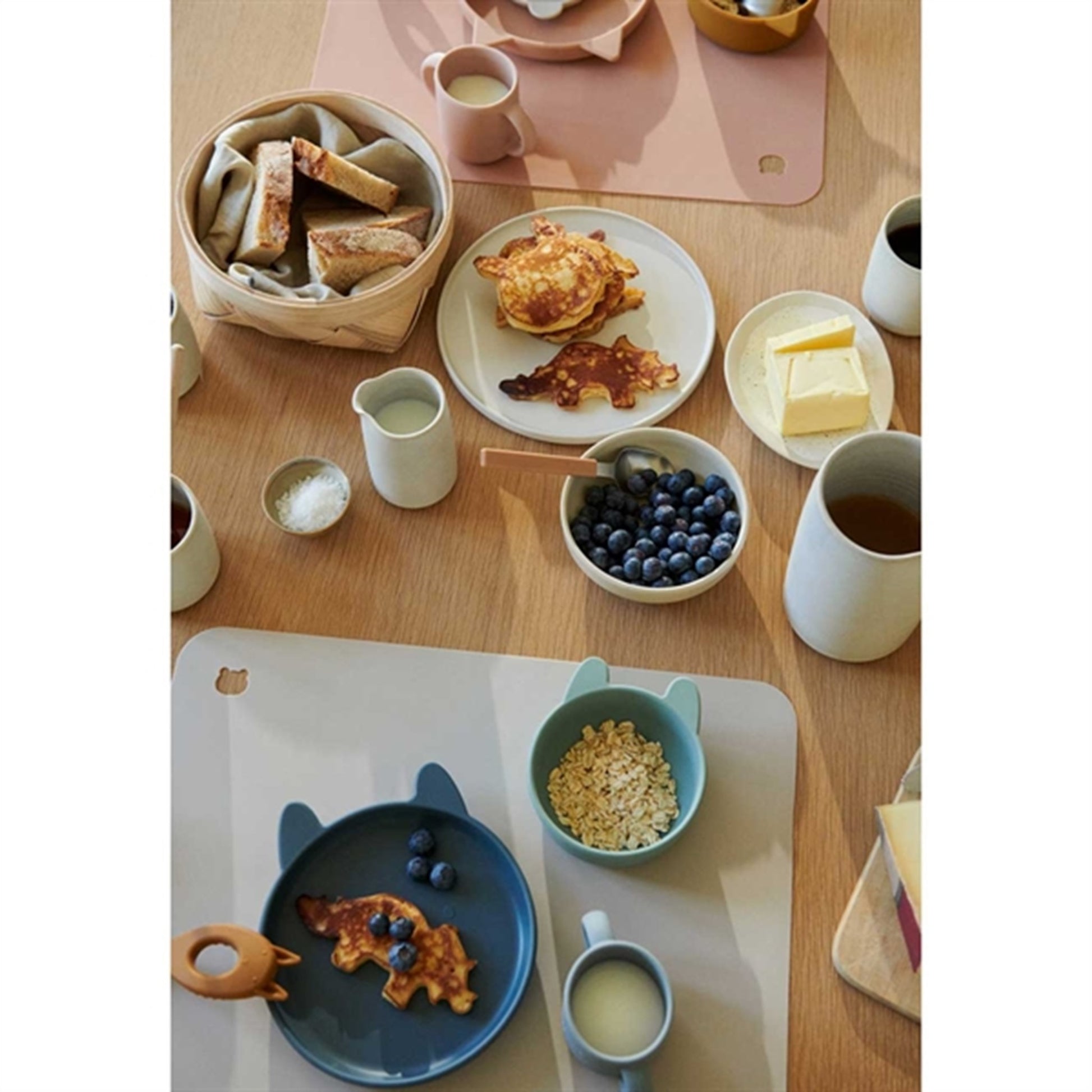 Liewood Vivi Silicone Set Rabbit Blue Multi Mix